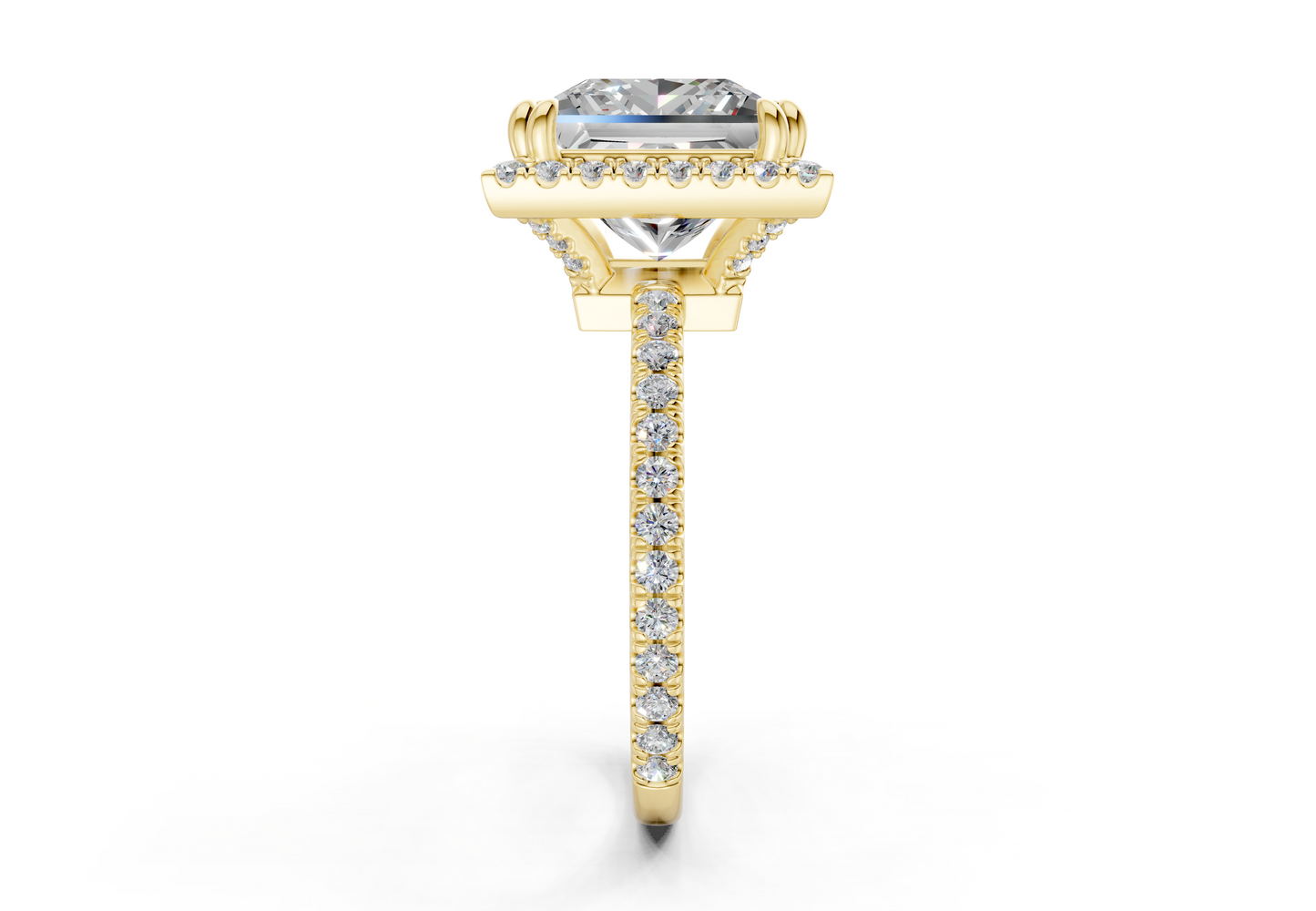 The Fifth Avenue Halo Engagement Ring