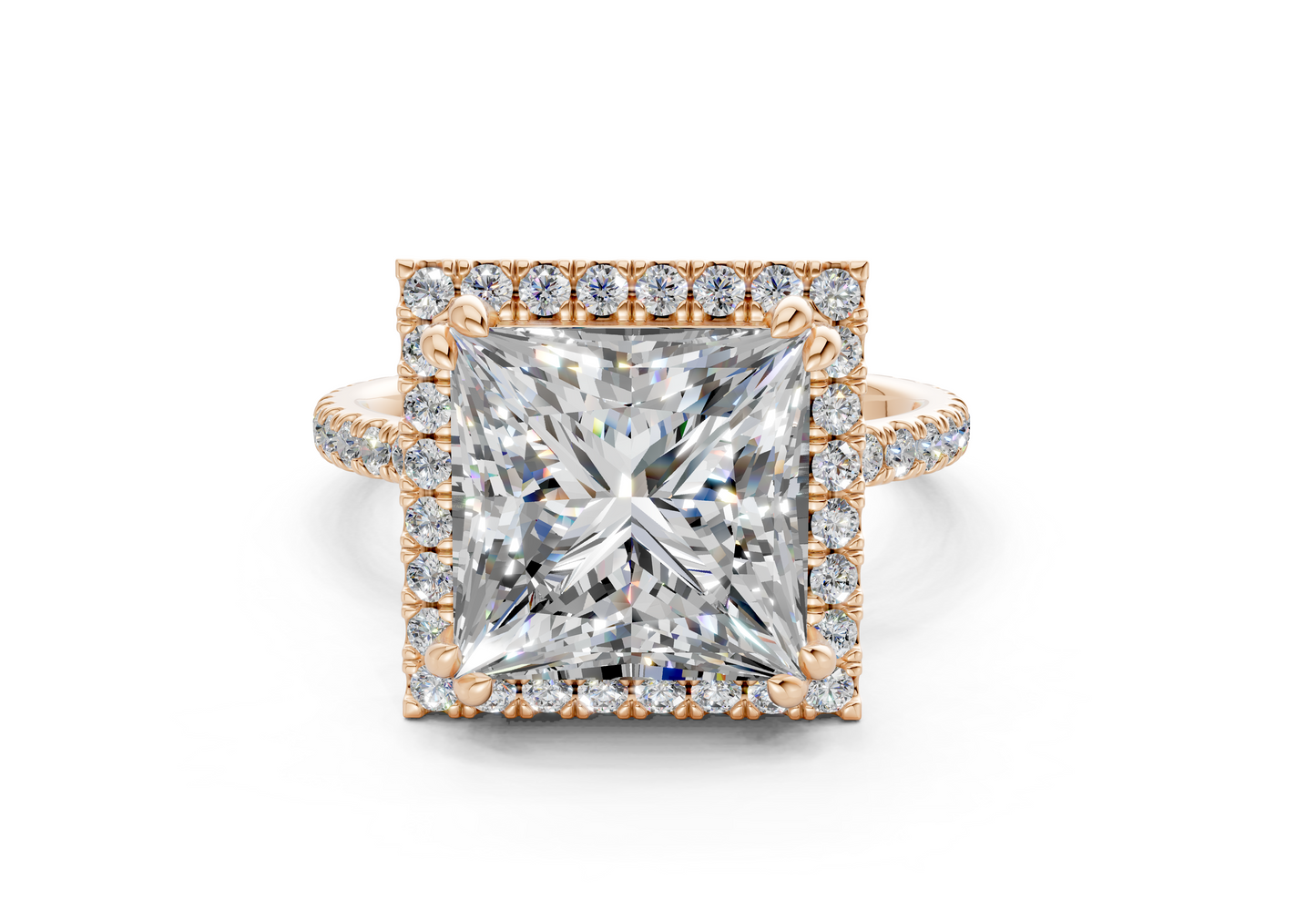 The Fifth Avenue Halo Engagement Ring