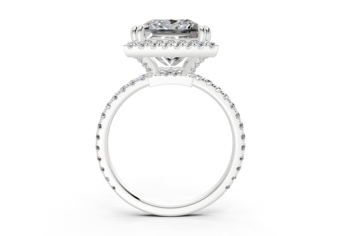 The Fifth Avenue Halo Engagement Ring