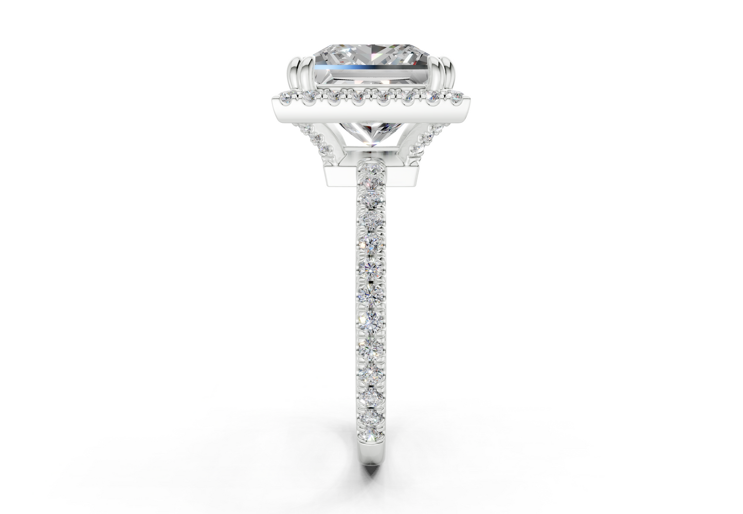The Fifth Avenue Halo Engagement Ring