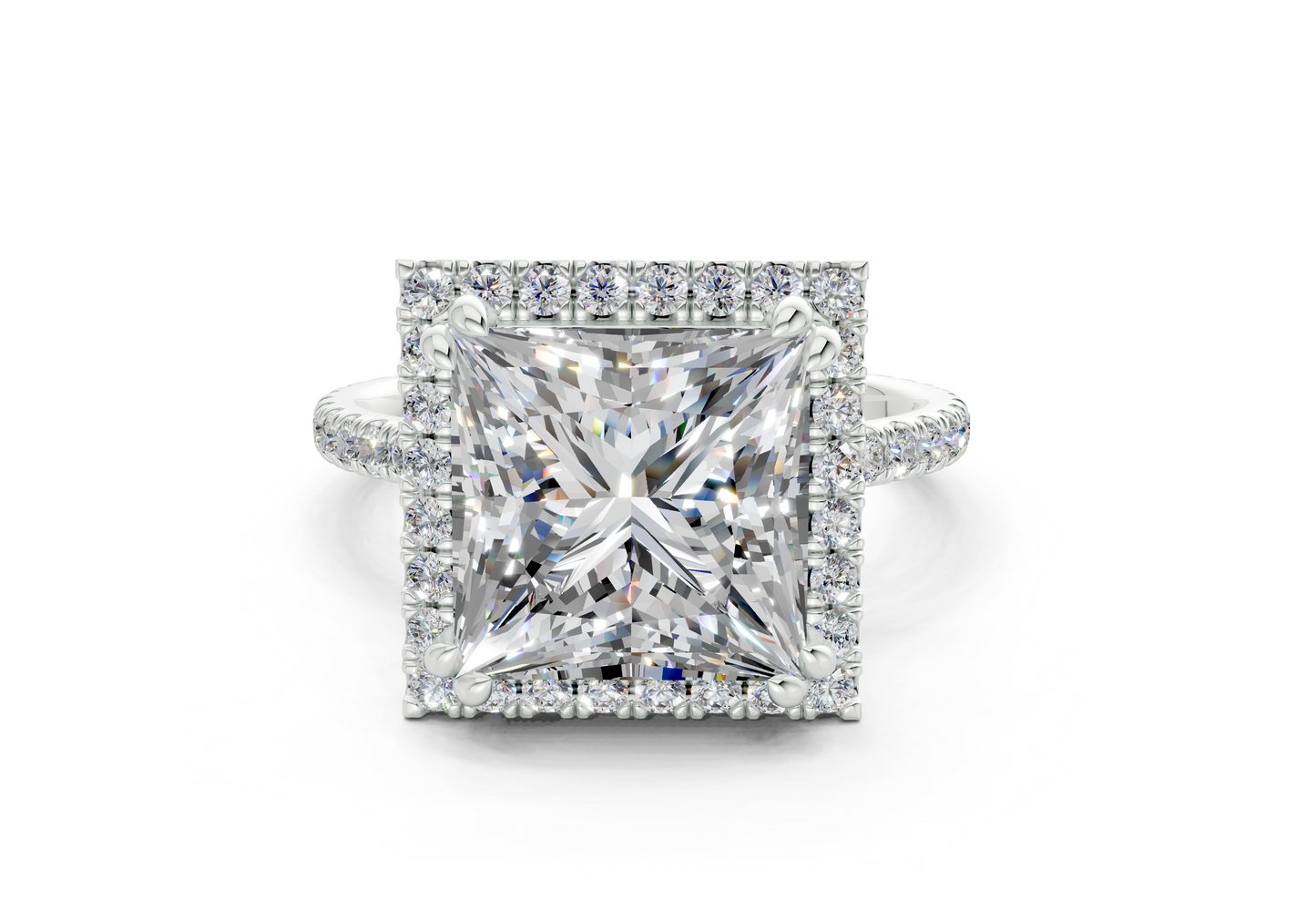 The Fifth Avenue Halo Engagement Ring