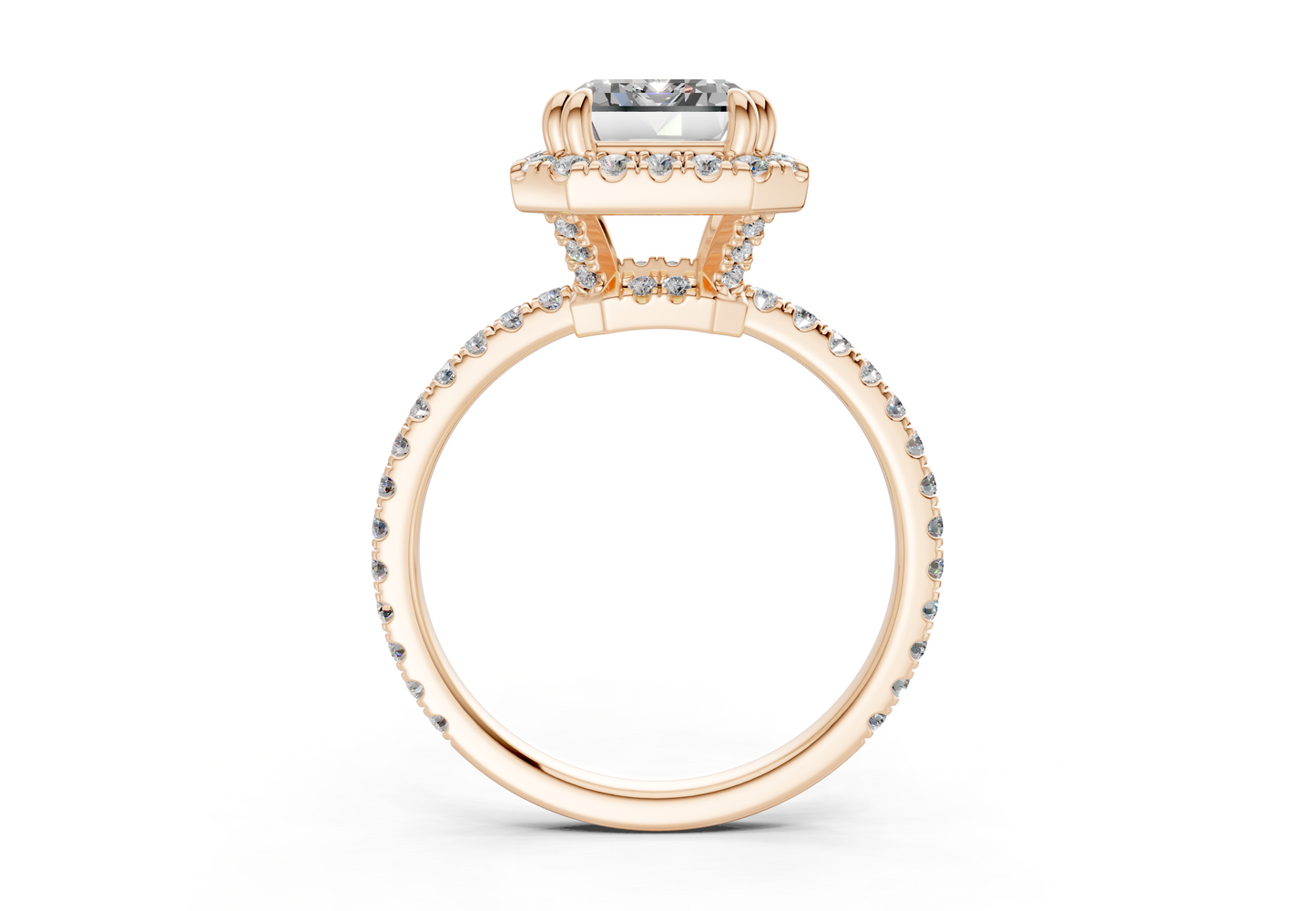 The Fifth Avenue Halo Engagement Ring