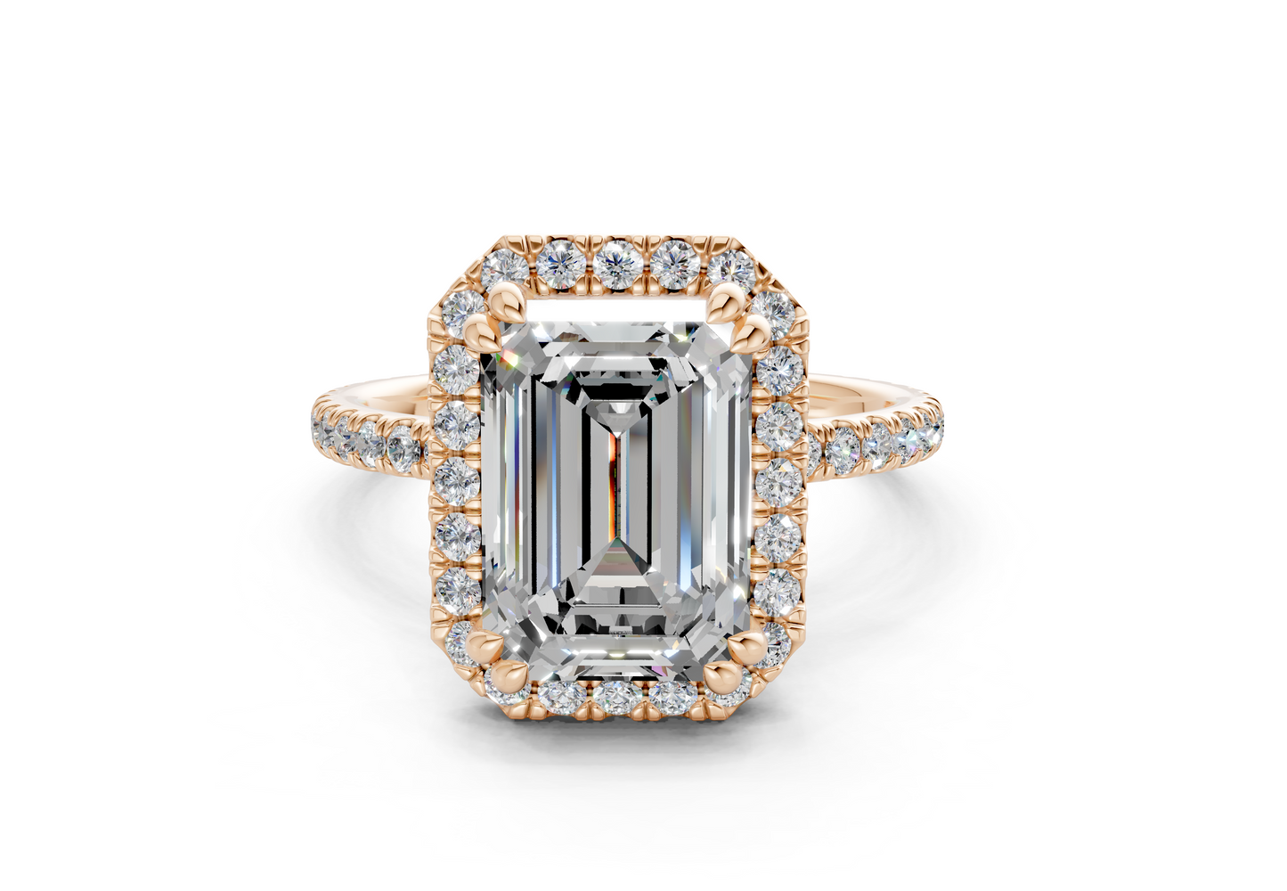 The Fifth Avenue Halo Engagement Ring