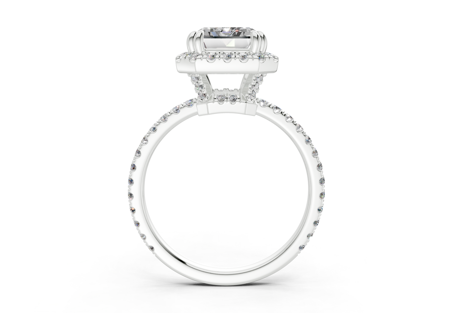 The Fifth Avenue Halo Engagement Ring