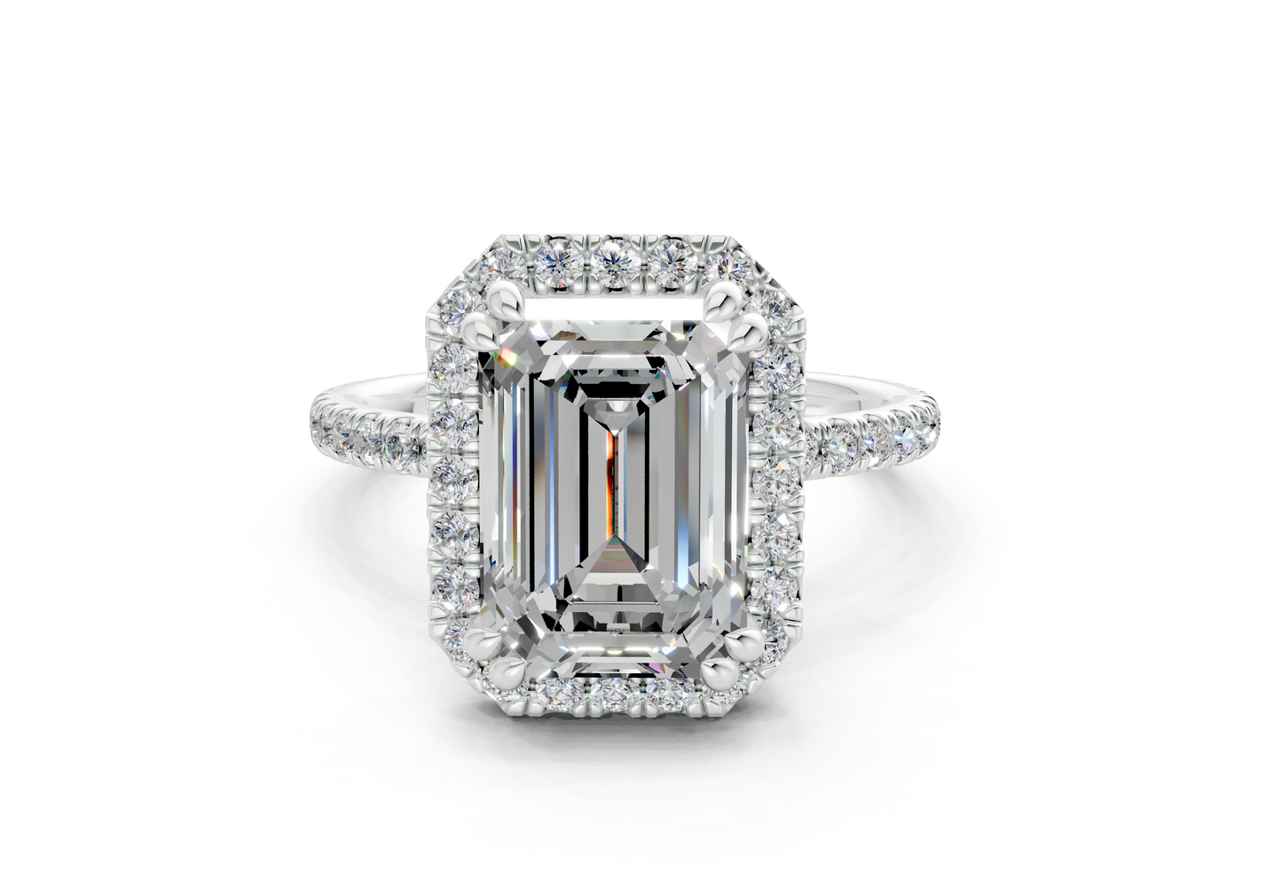 The Fifth Avenue Halo Engagement Ring