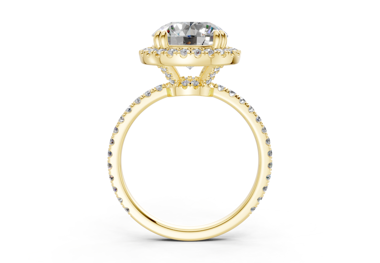 The Fifth Avenue Halo Engagement Ring