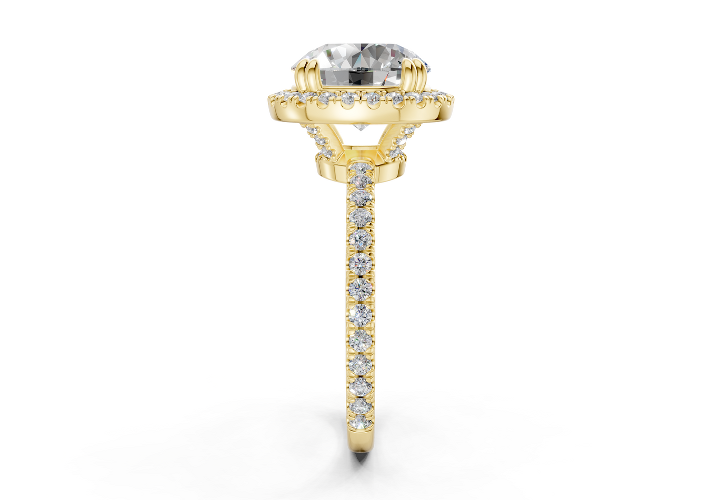The Fifth Avenue Halo Engagement Ring