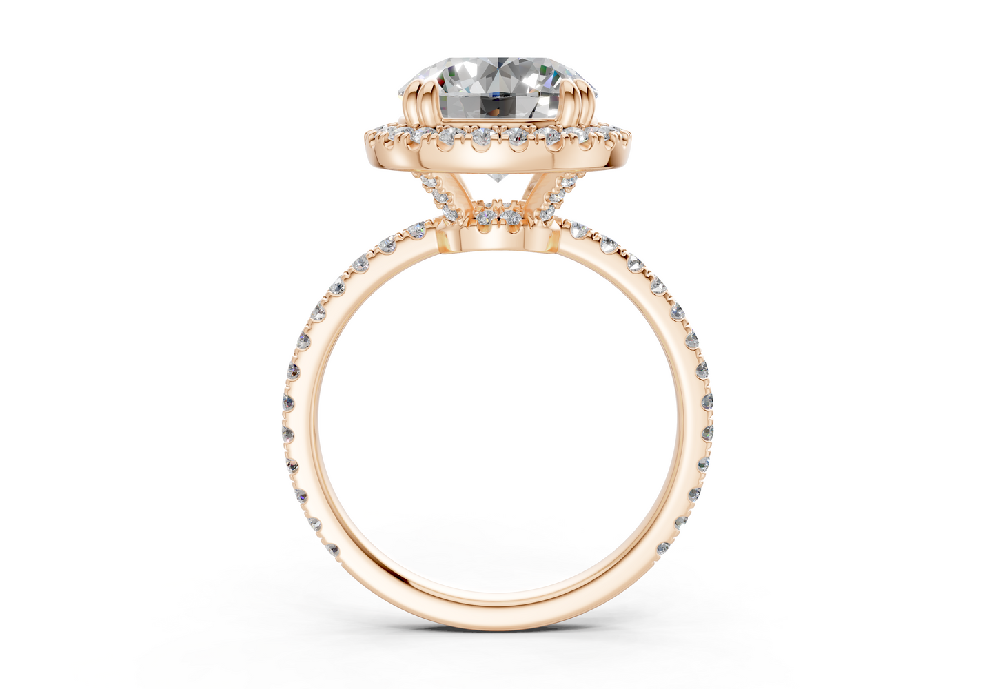 The Fifth Avenue Halo Engagement Ring