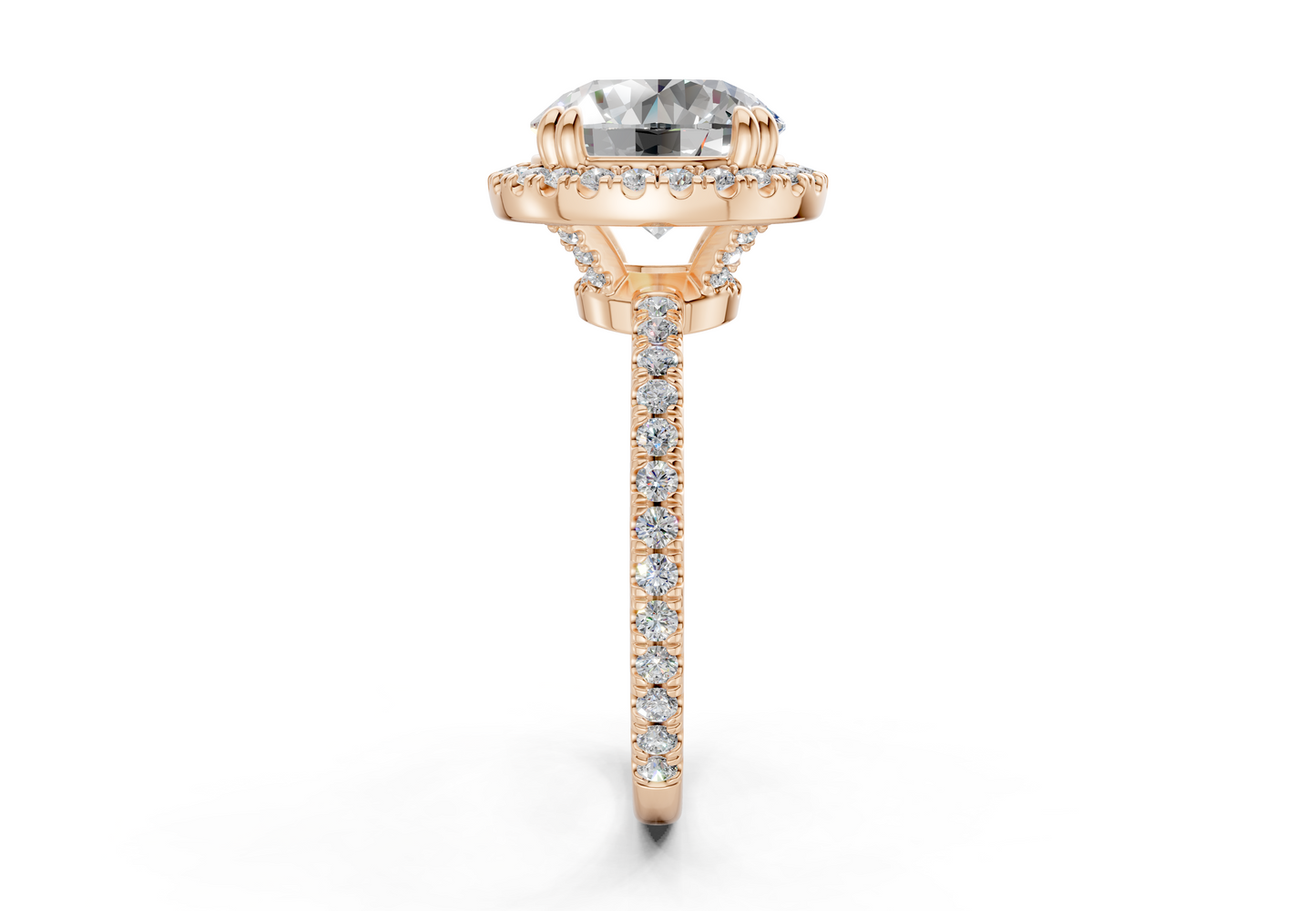 The Fifth Avenue Halo Engagement Ring