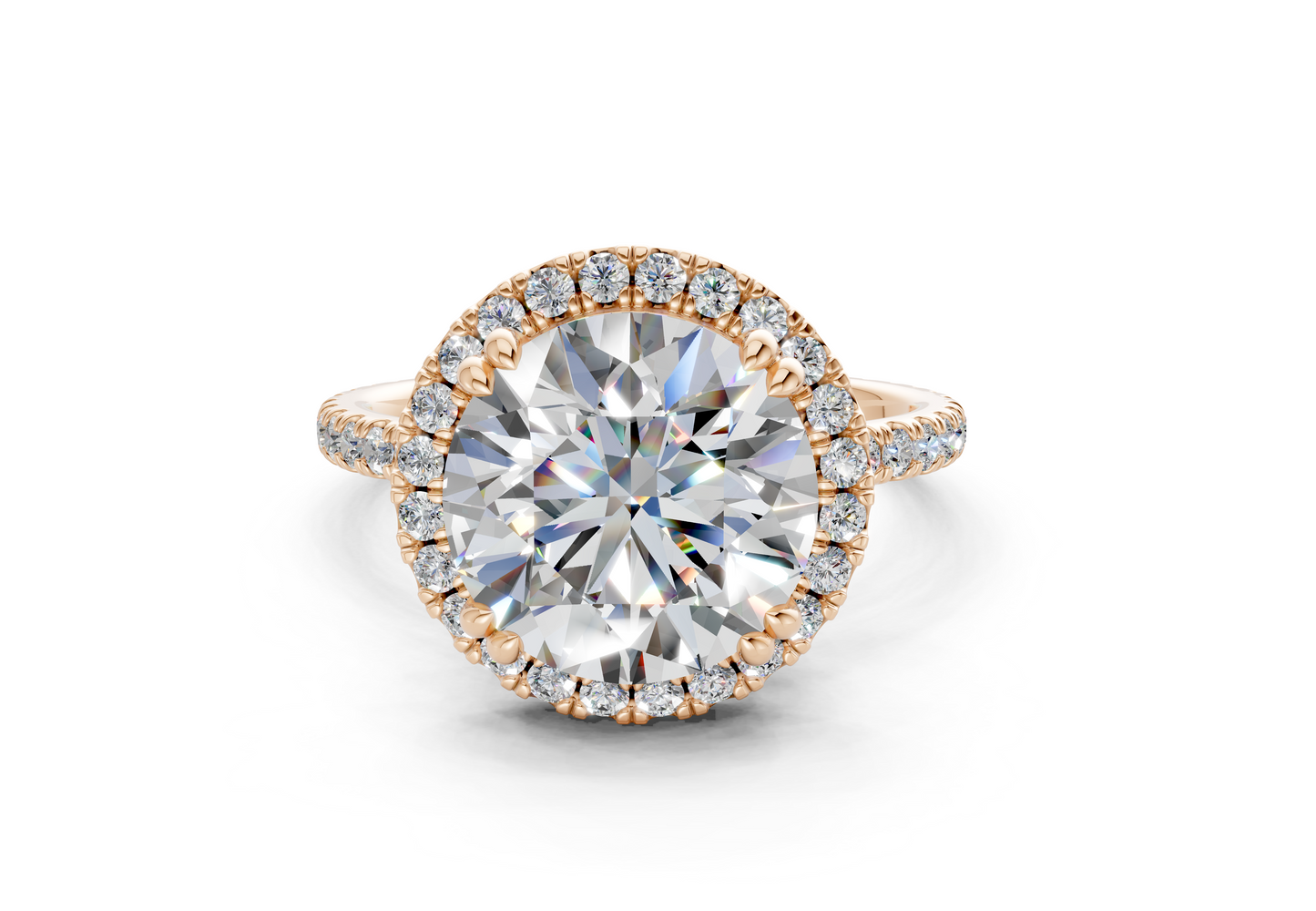 The Fifth Avenue Halo Engagement Ring