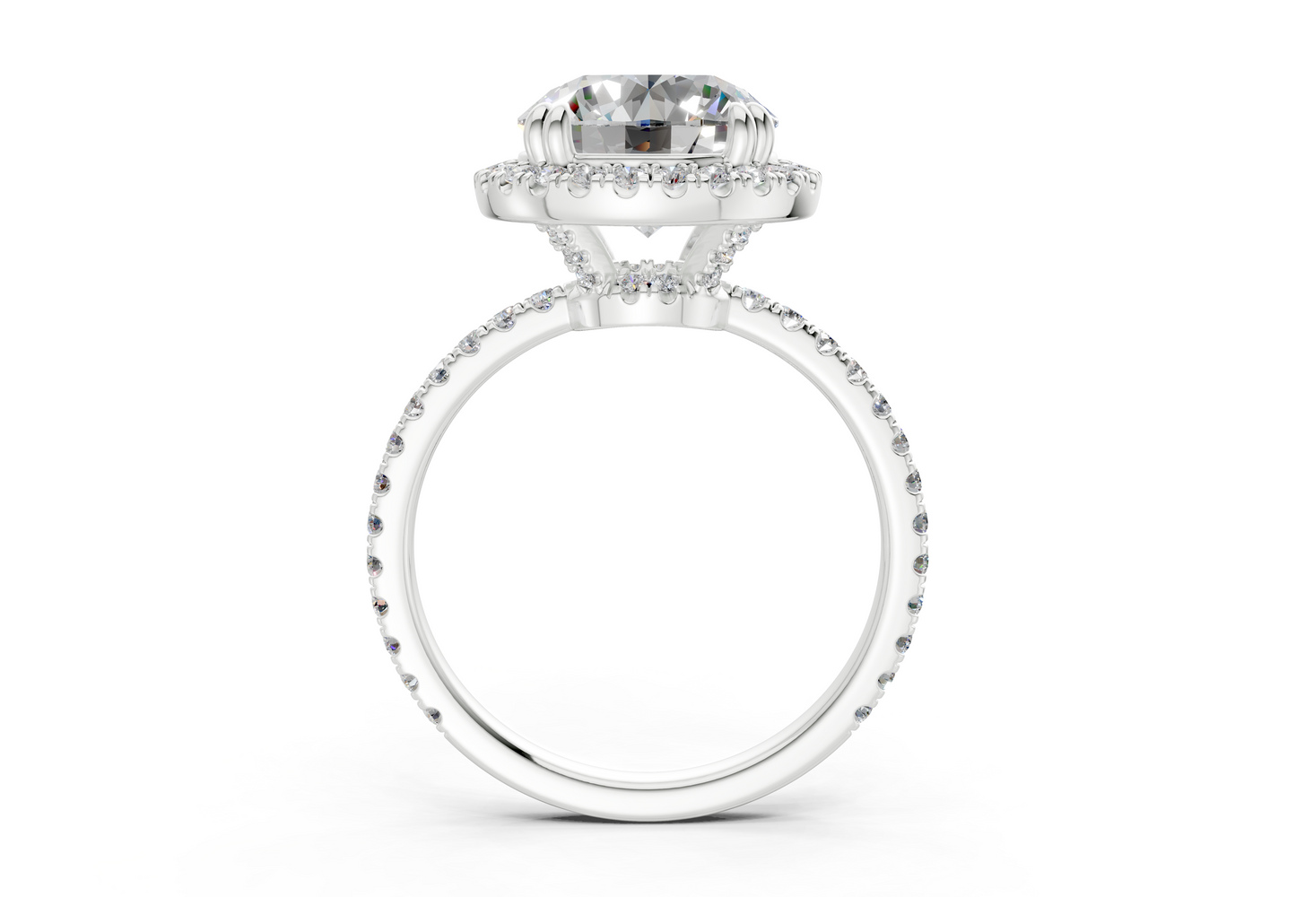 The Fifth Avenue Halo Engagement Ring