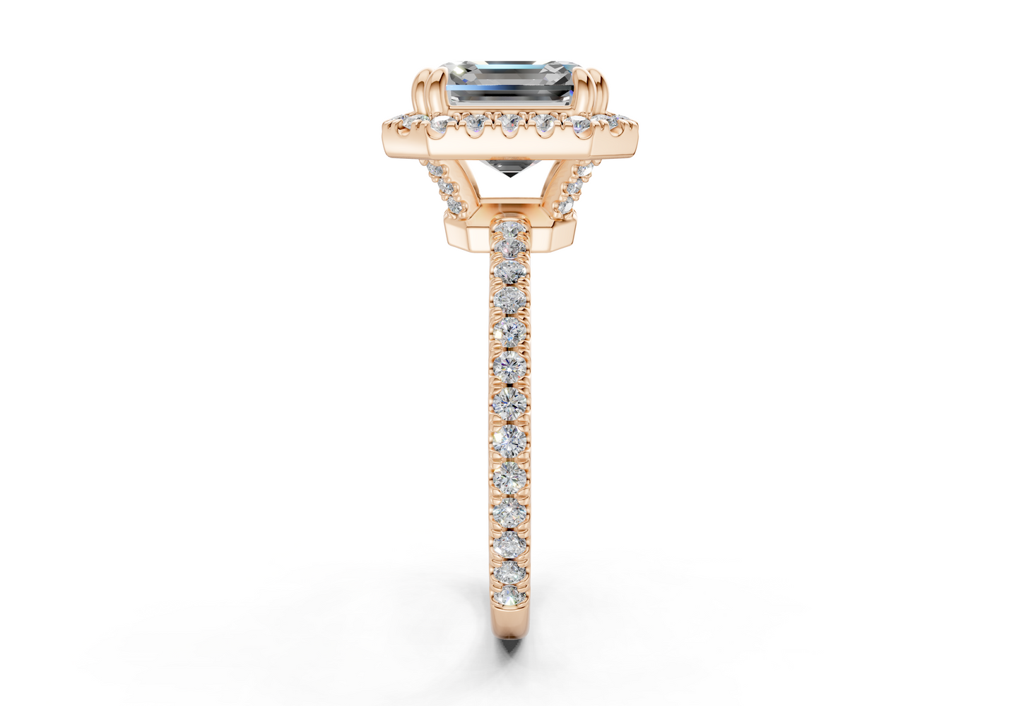 The Fifth Avenue Halo Engagement Ring