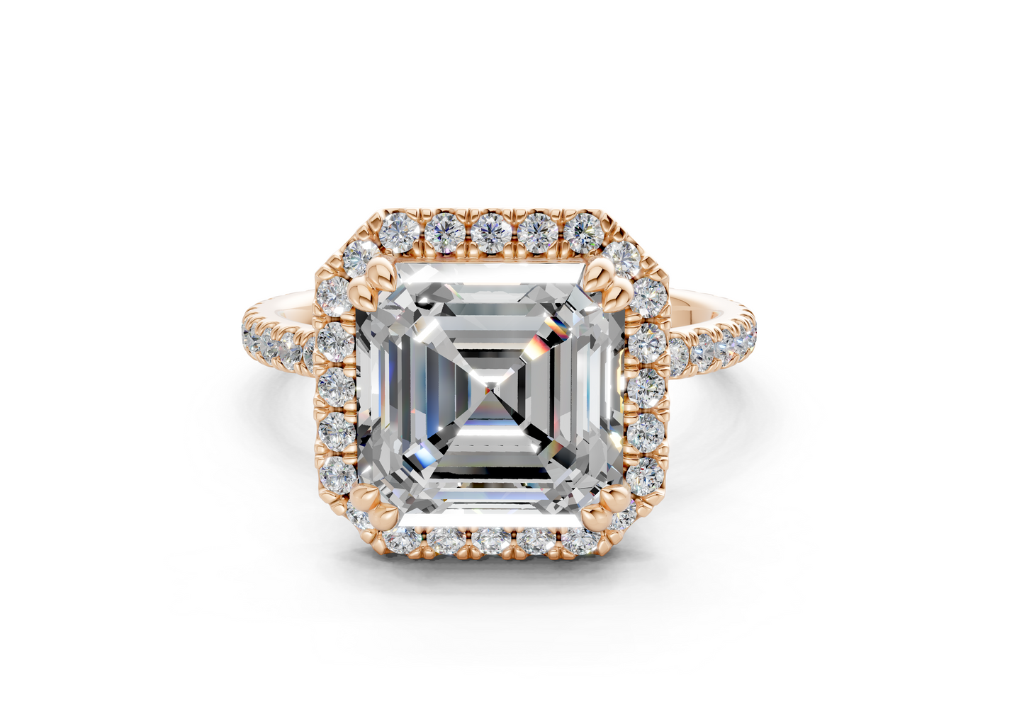 The Fifth Avenue Halo Engagement Ring
