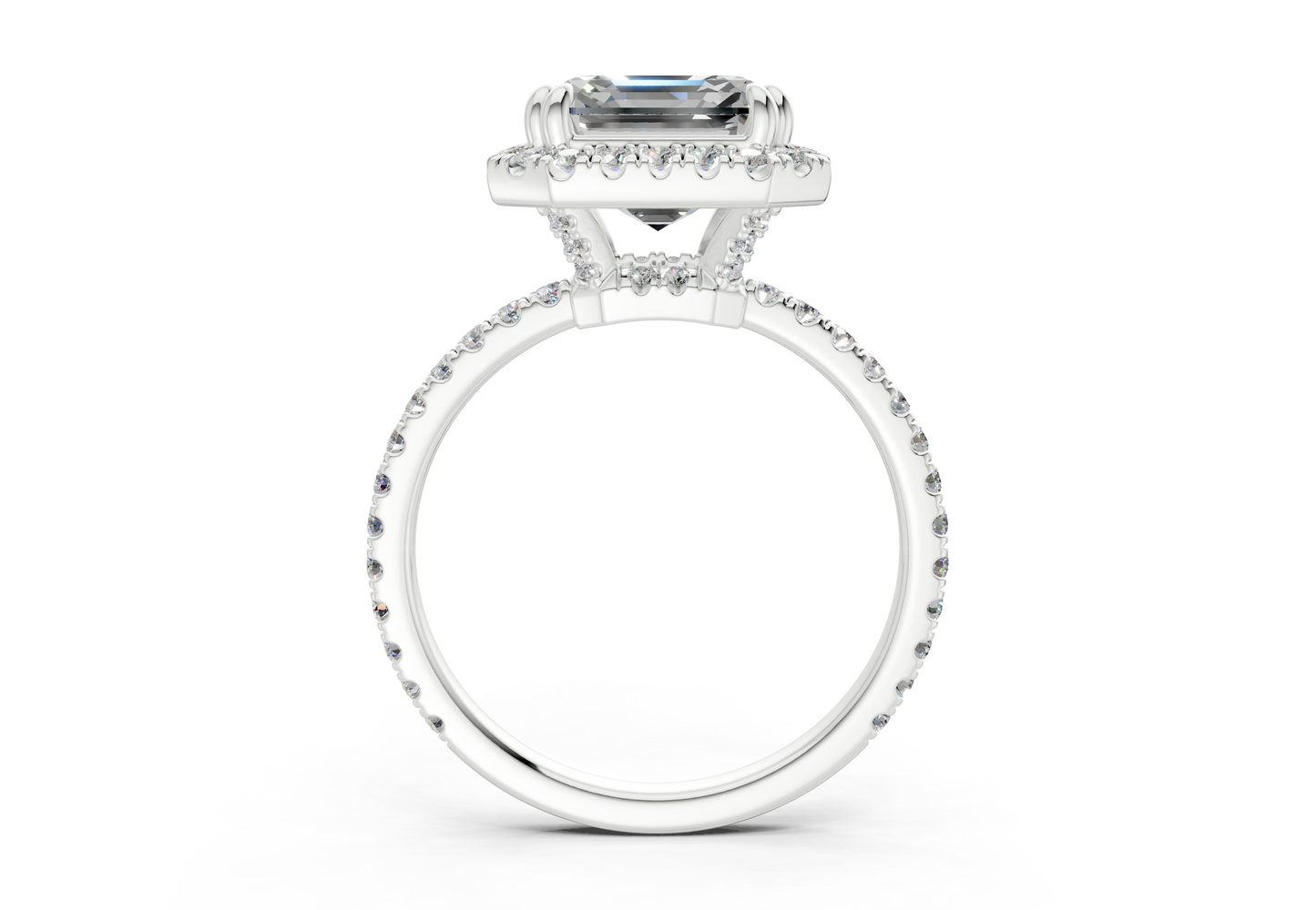 The Fifth Avenue Halo Engagement Ring