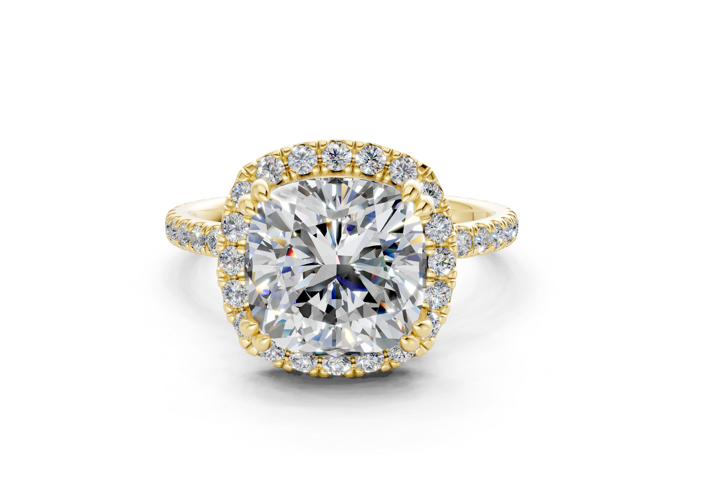 The Fifth Avenue Halo Engagement Ring