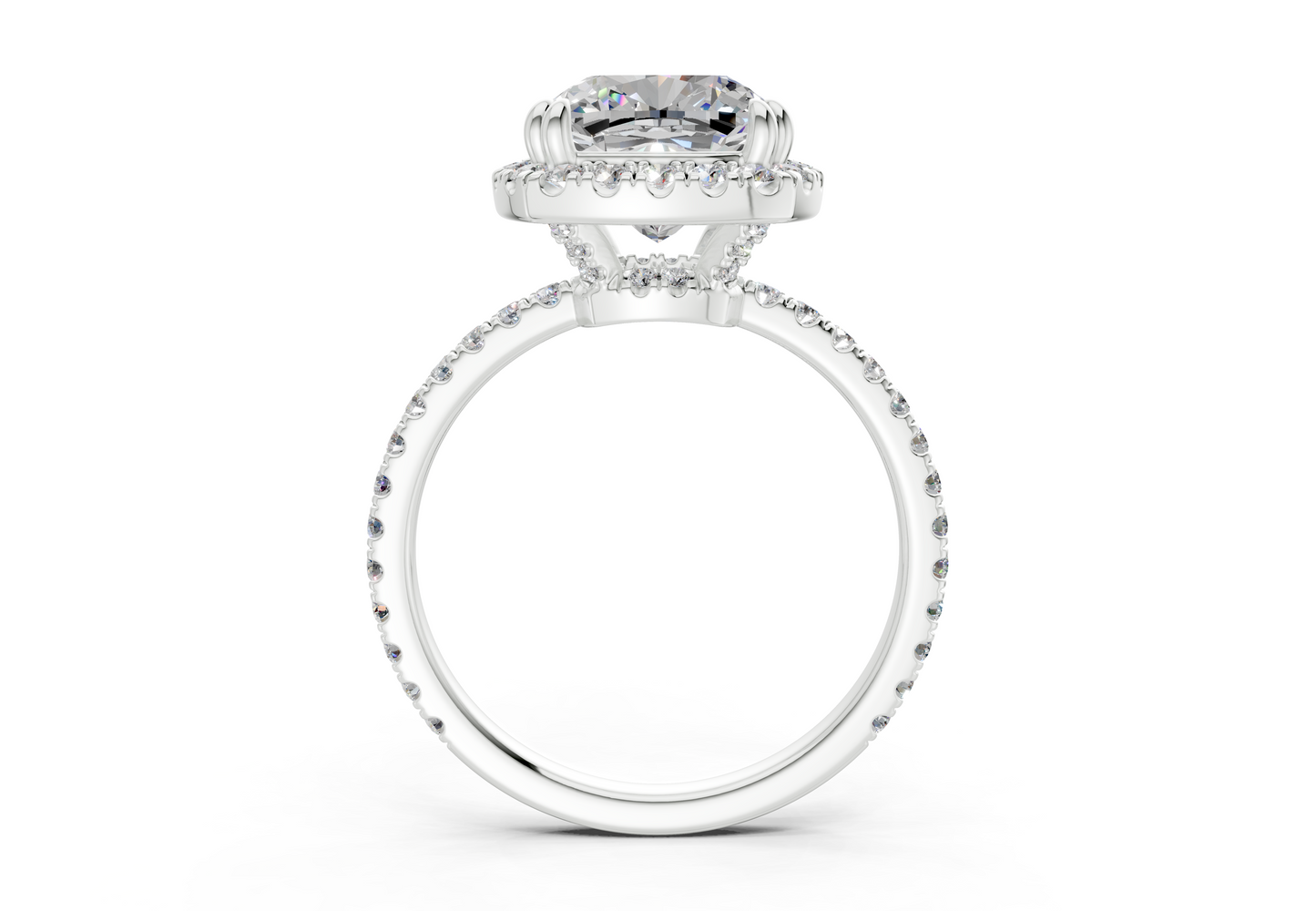 The Fifth Avenue Halo Engagement Ring