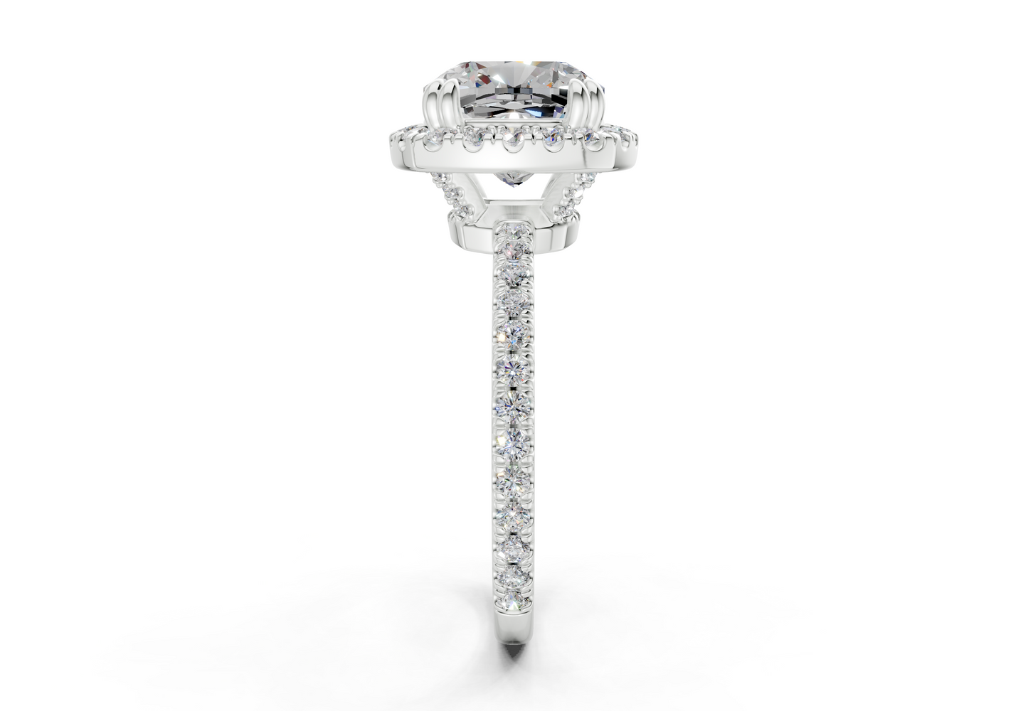 The Fifth Avenue Halo Engagement Ring