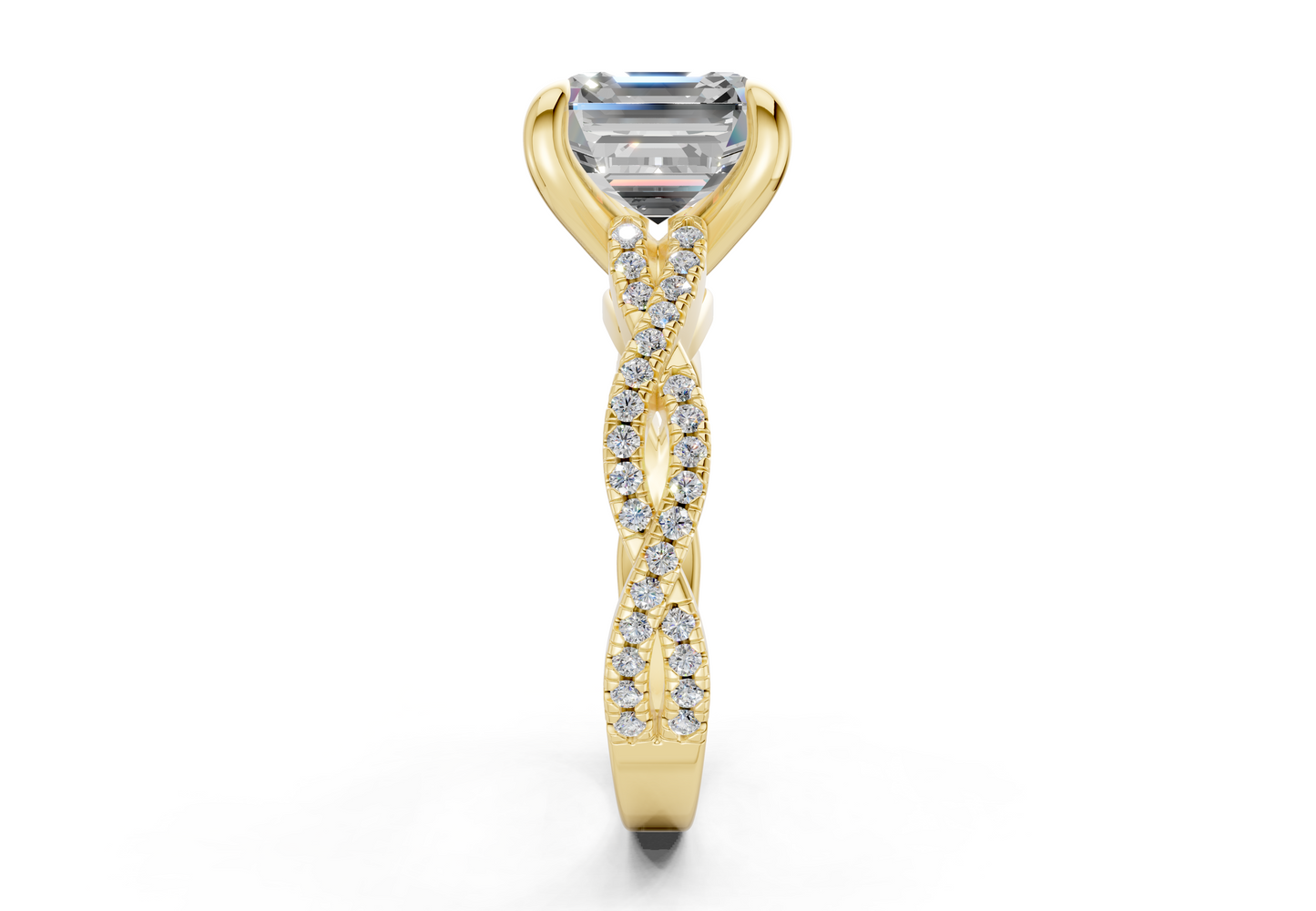 The Twist Engagement Ring