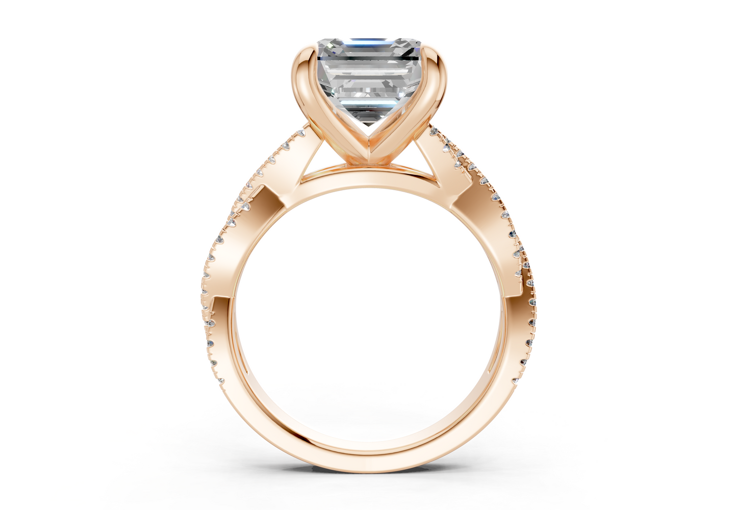 The Twist Engagement Ring