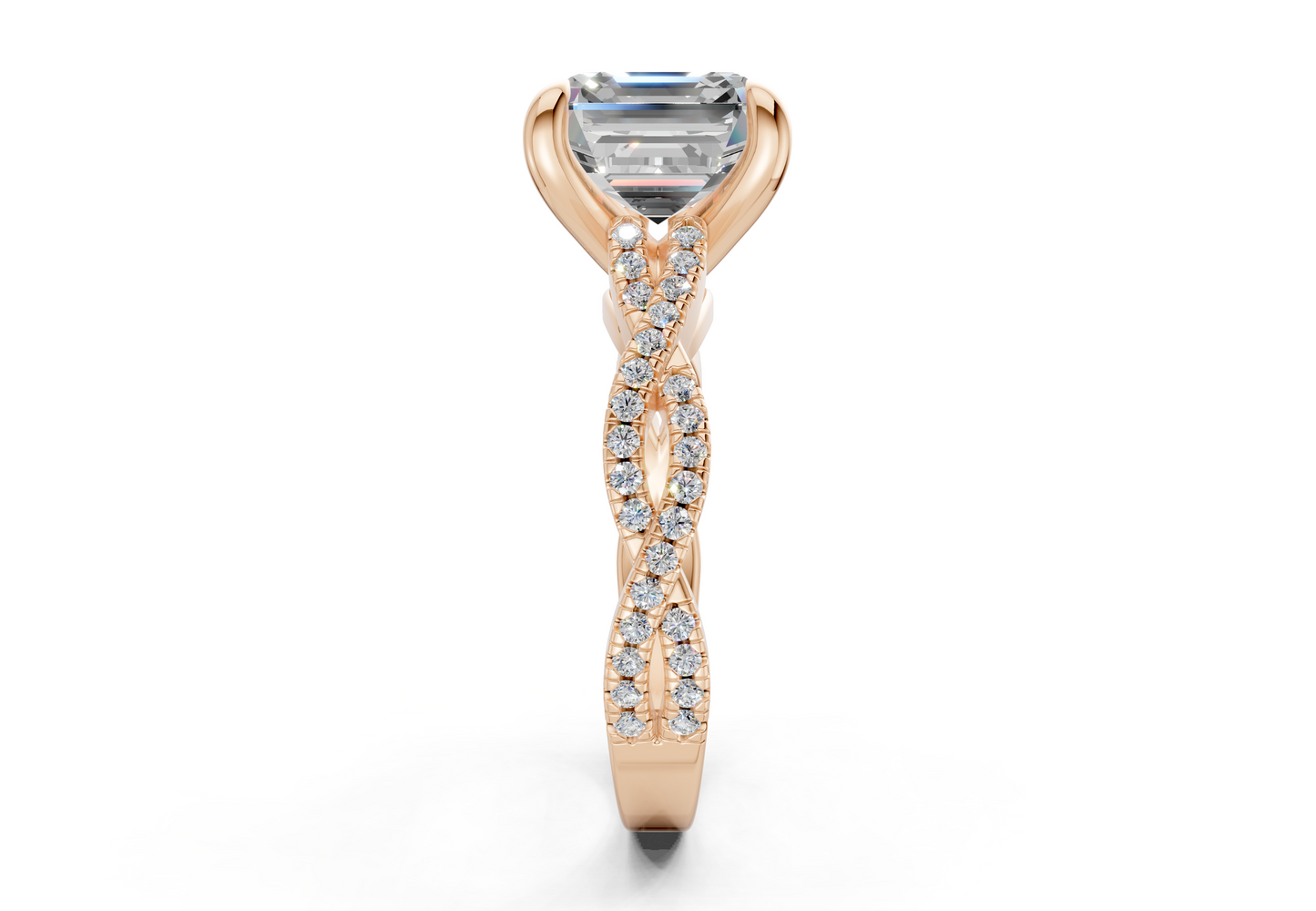 The Twist Engagement Ring