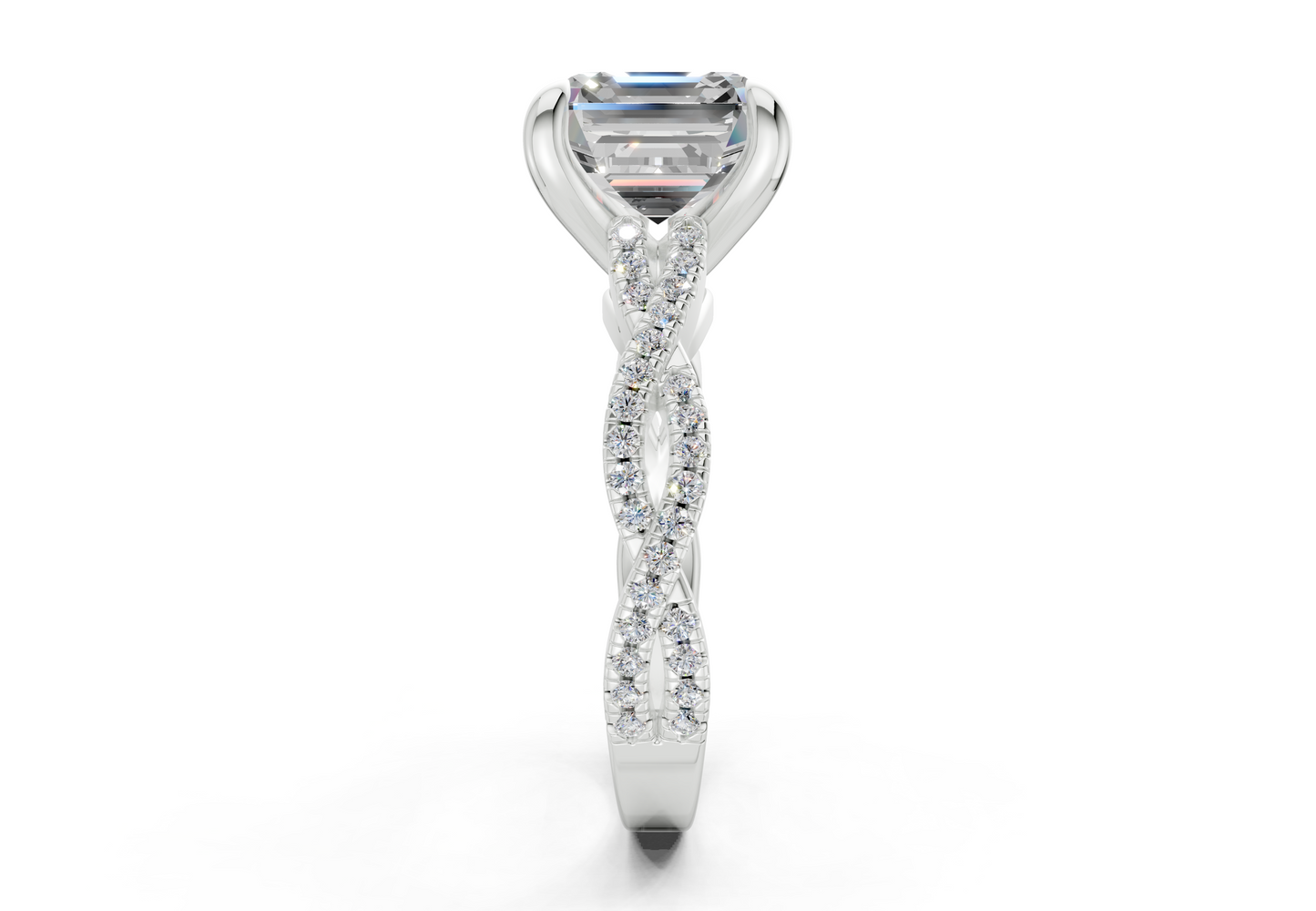 The Twist Engagement Ring