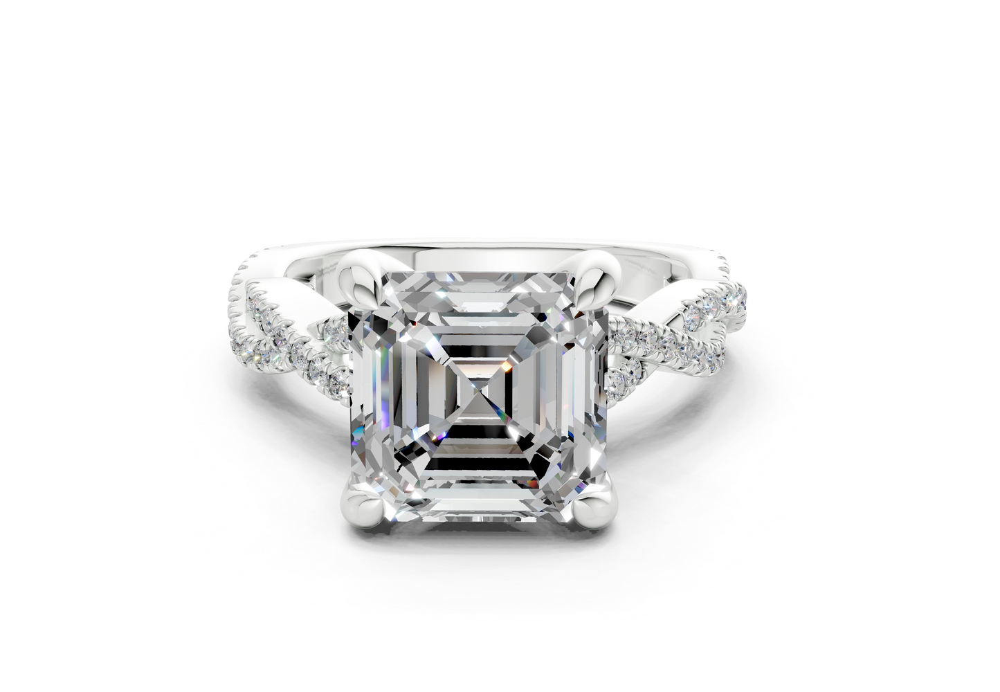 The Twist Engagement Ring