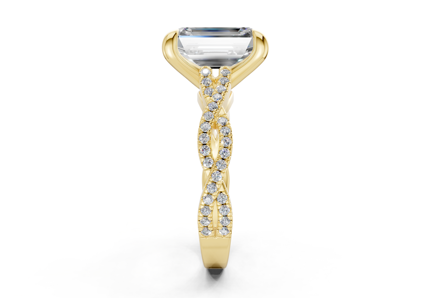 The Twist Engagement Ring