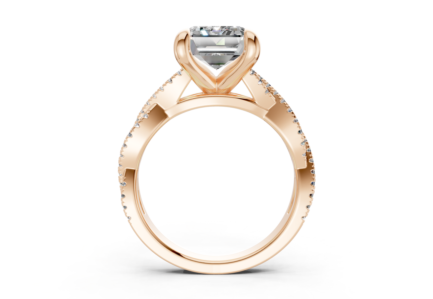 The Twist Engagement Ring