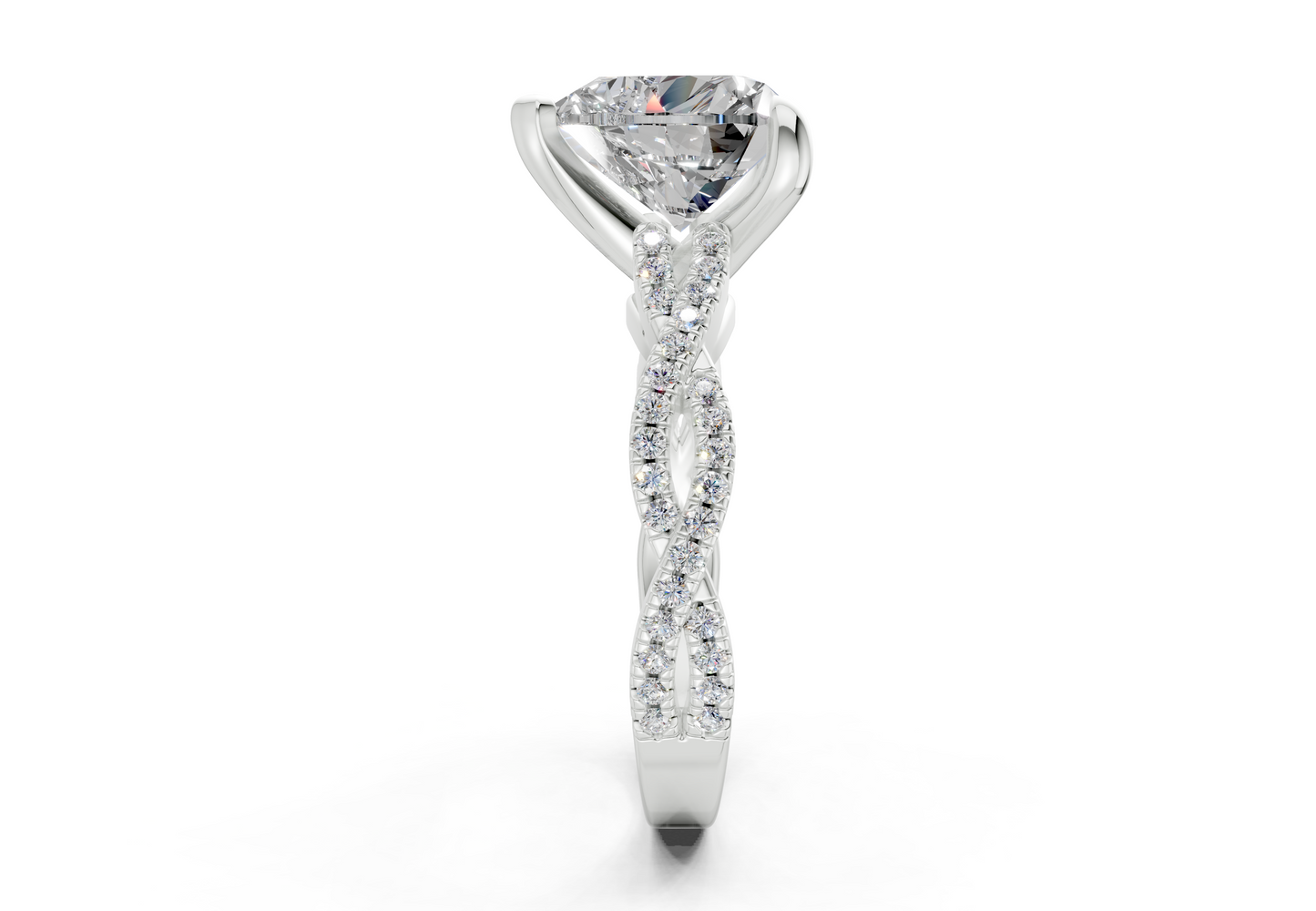 The Twist Engagement Ring