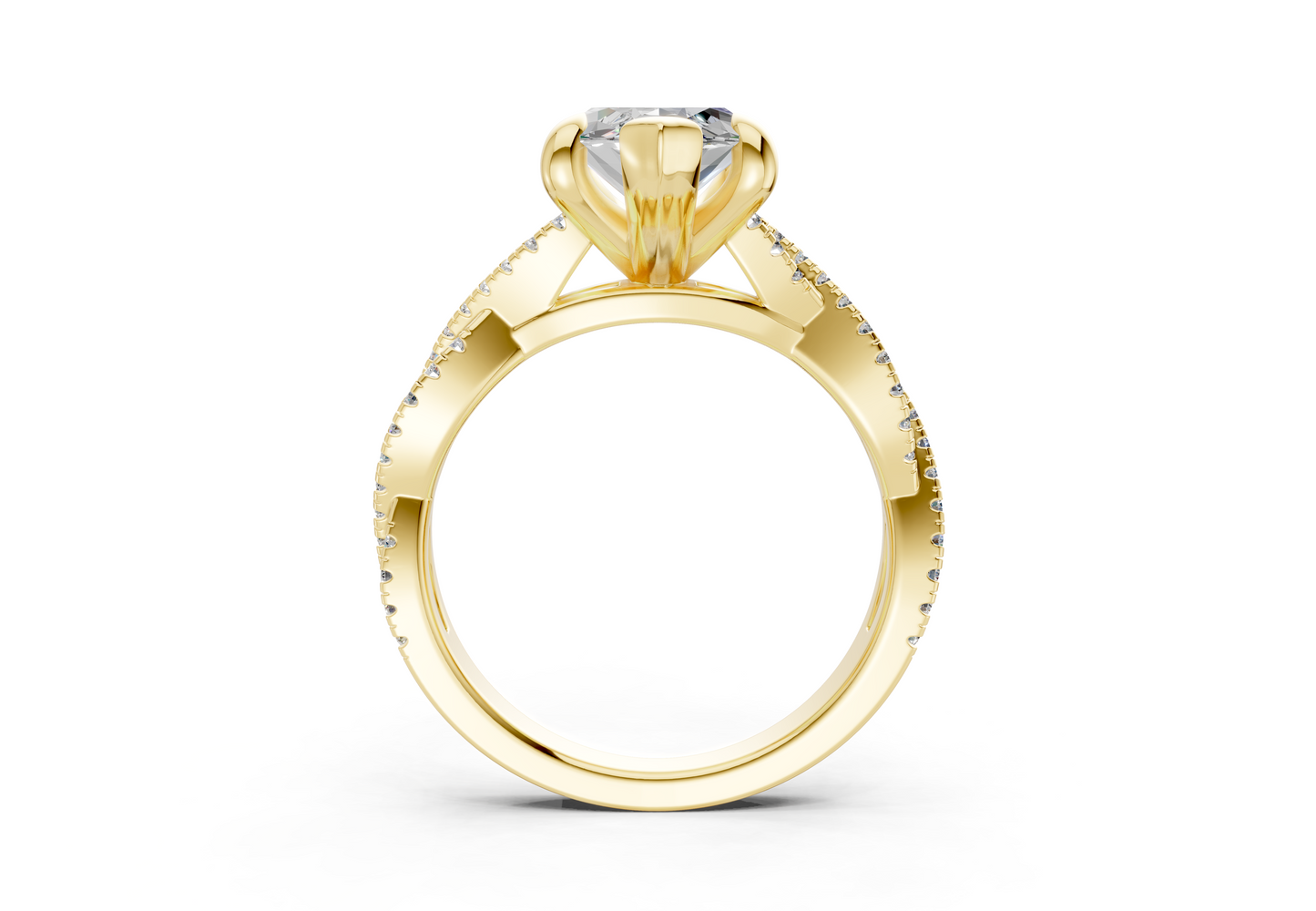 The Twist Engagement Ring
