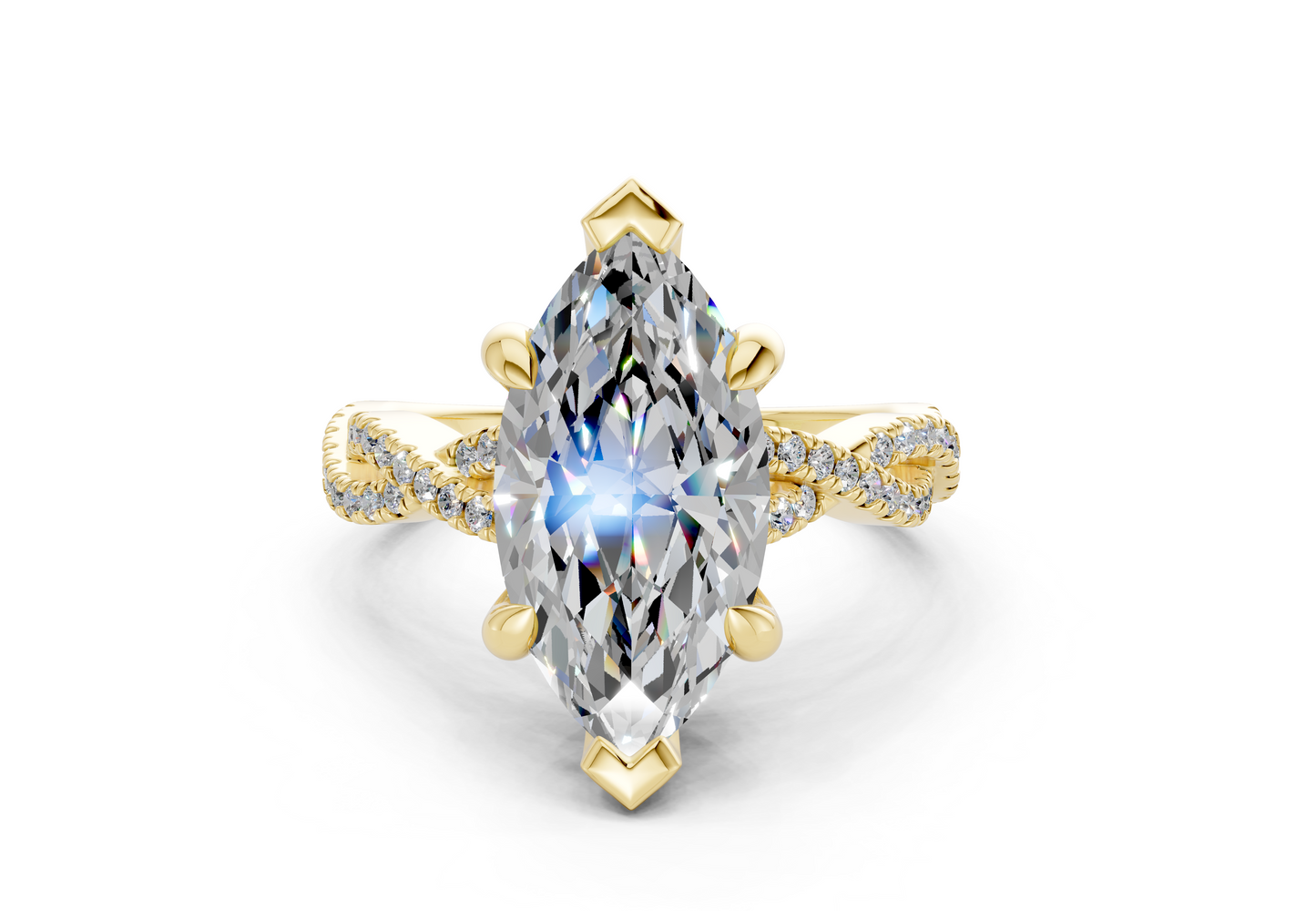 The Twist Engagement Ring