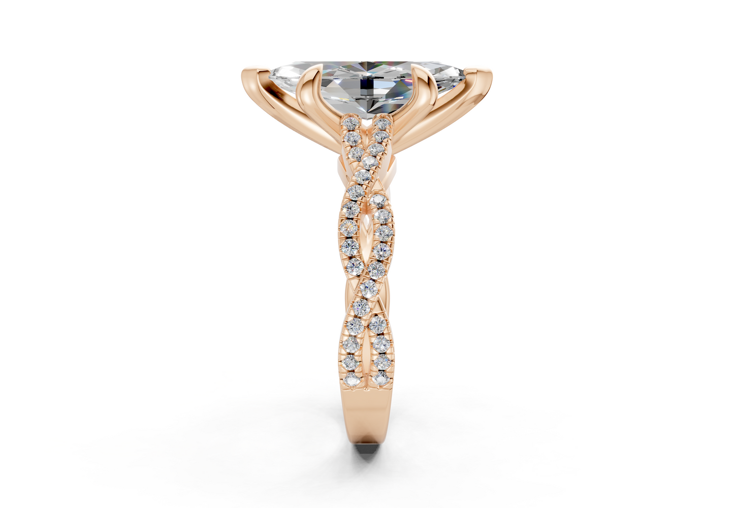 The Twist Engagement Ring