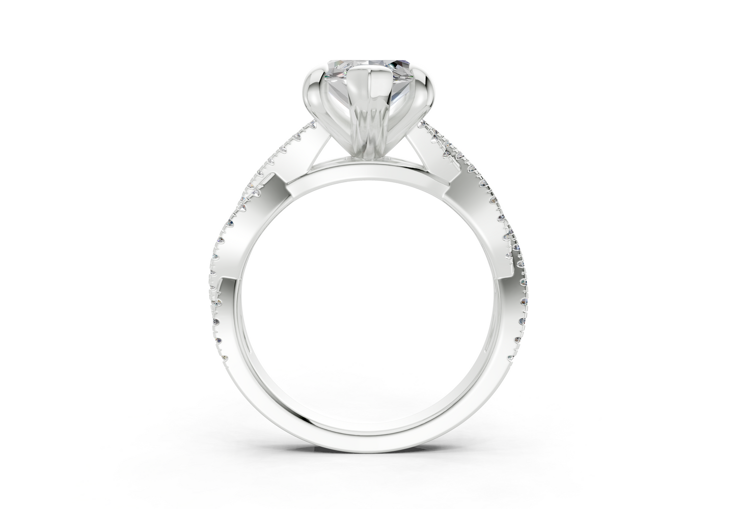 The Twist Engagement Ring