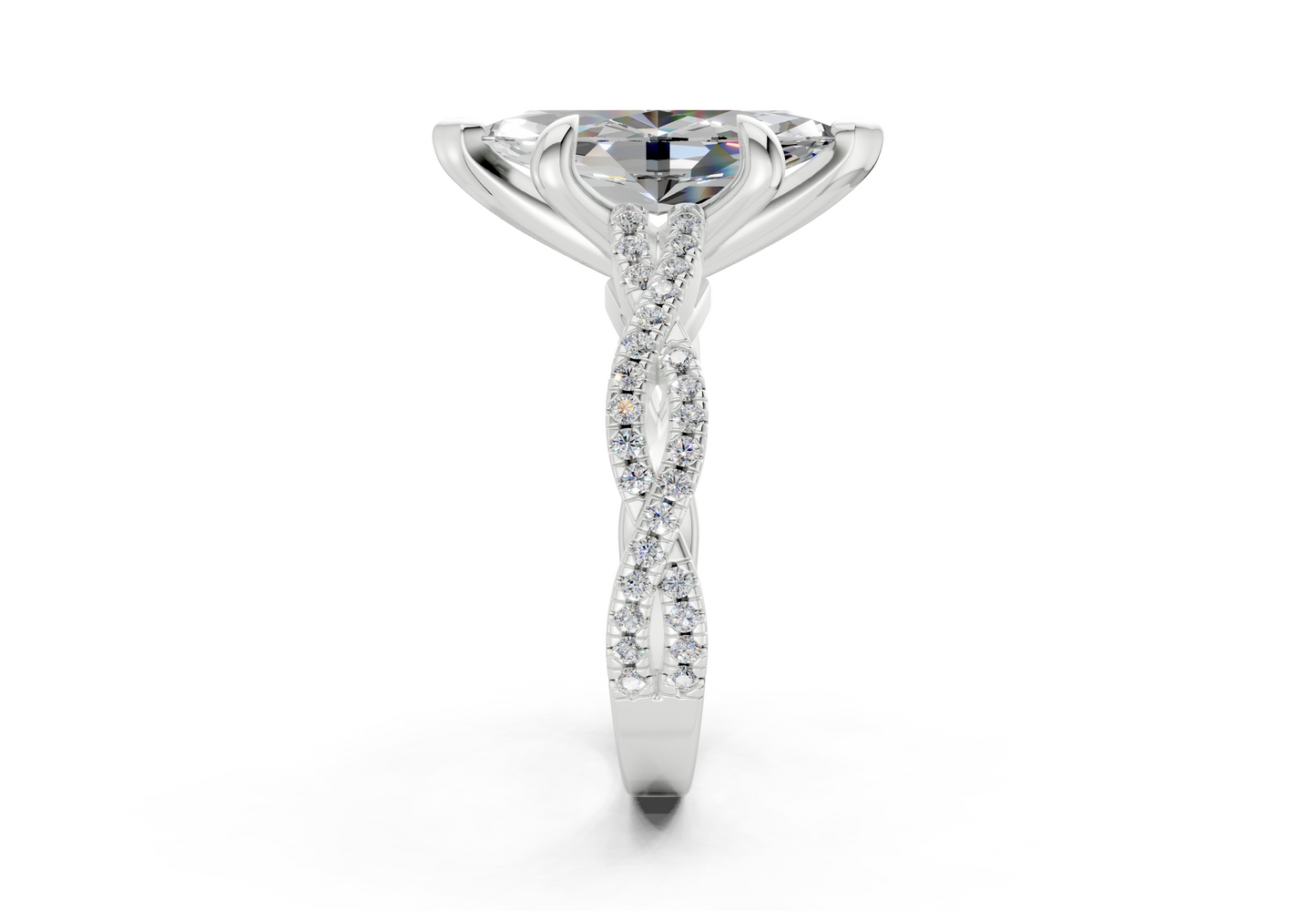 The Twist Engagement Ring