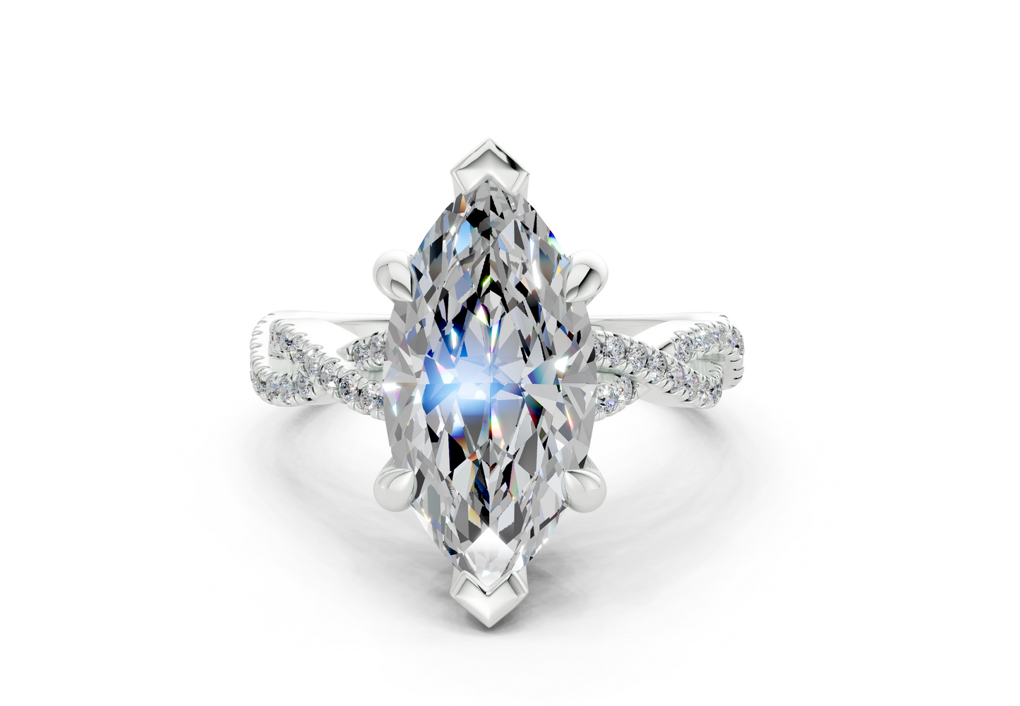 The Twist Engagement Ring