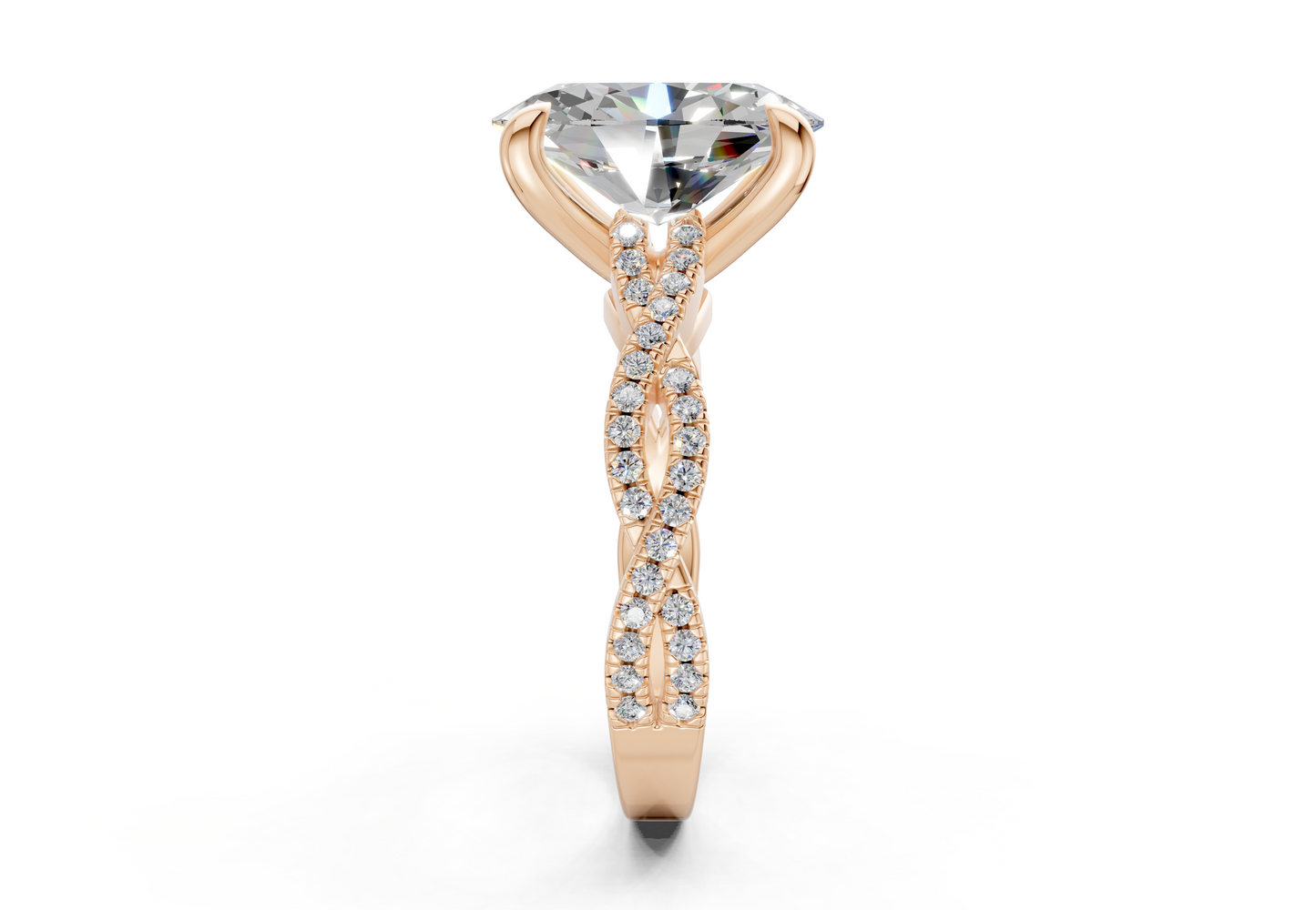 The Twist Engagement Ring