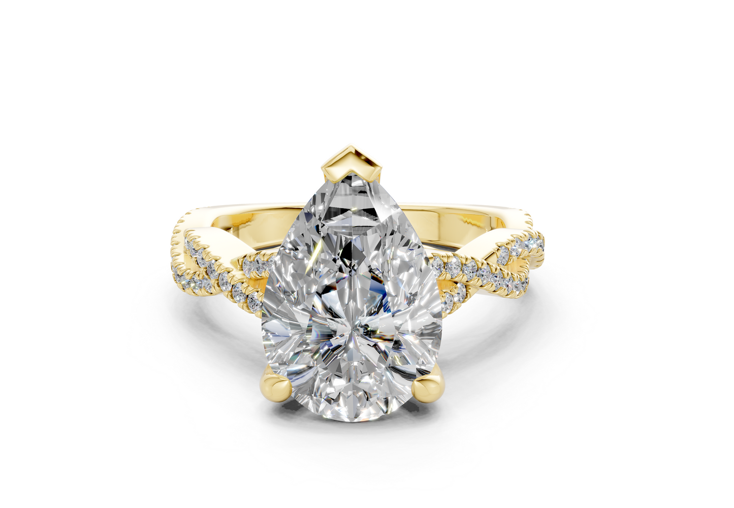 The Twist Engagement Ring