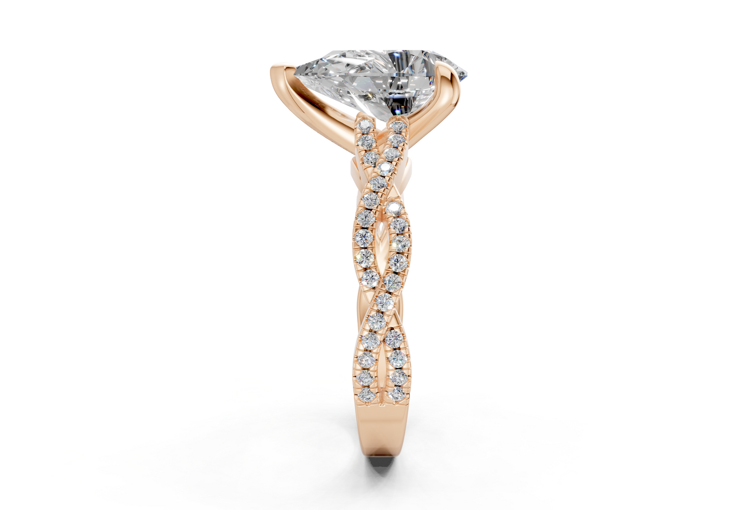 The Twist Engagement Ring