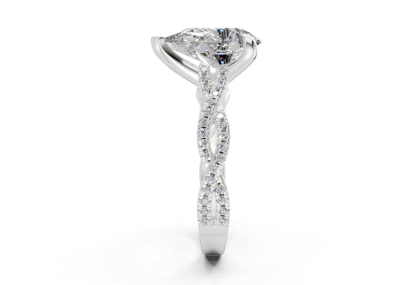 The Twist Engagement Ring
