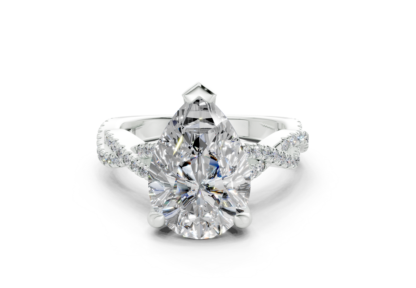 The Twist Engagement Ring