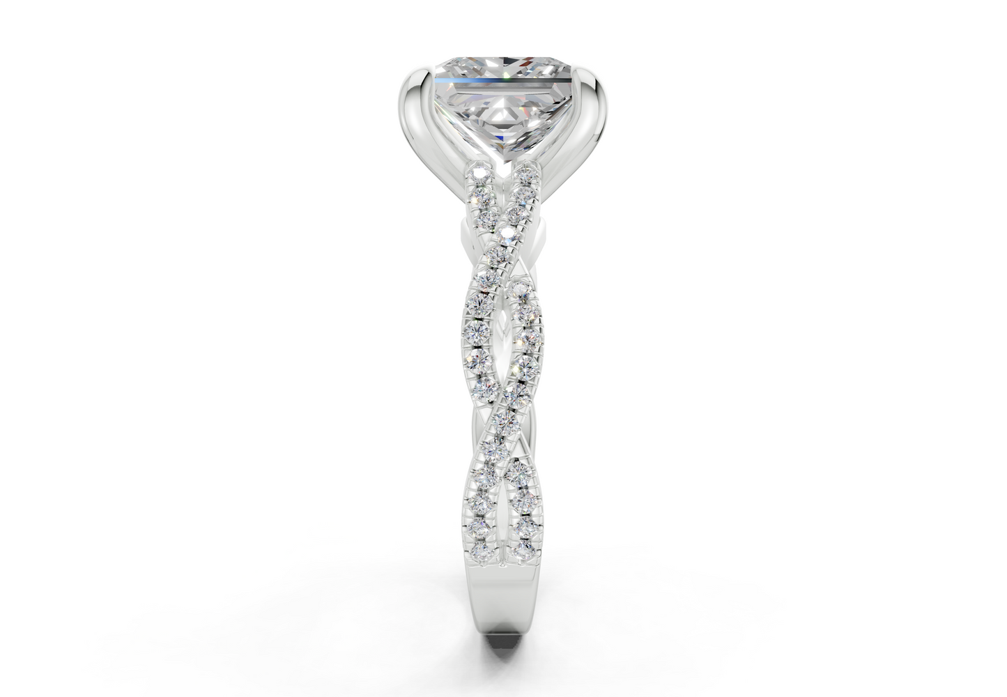 The Twist Engagement Ring