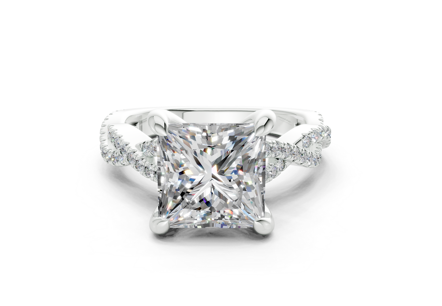 The Twist Engagement Ring
