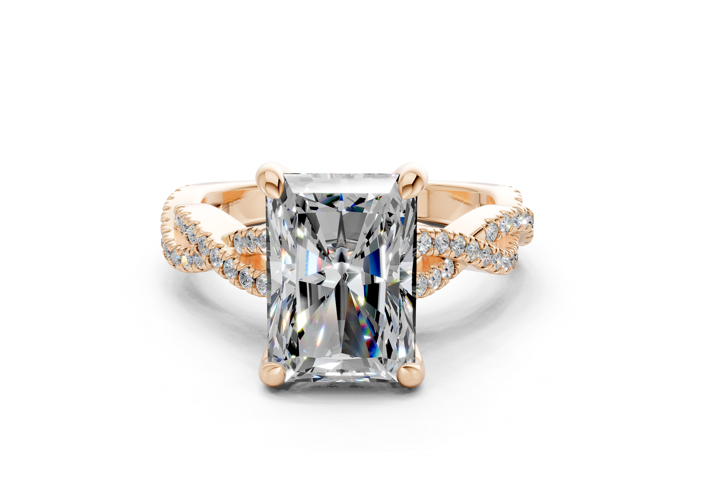 The Twist Engagement Ring