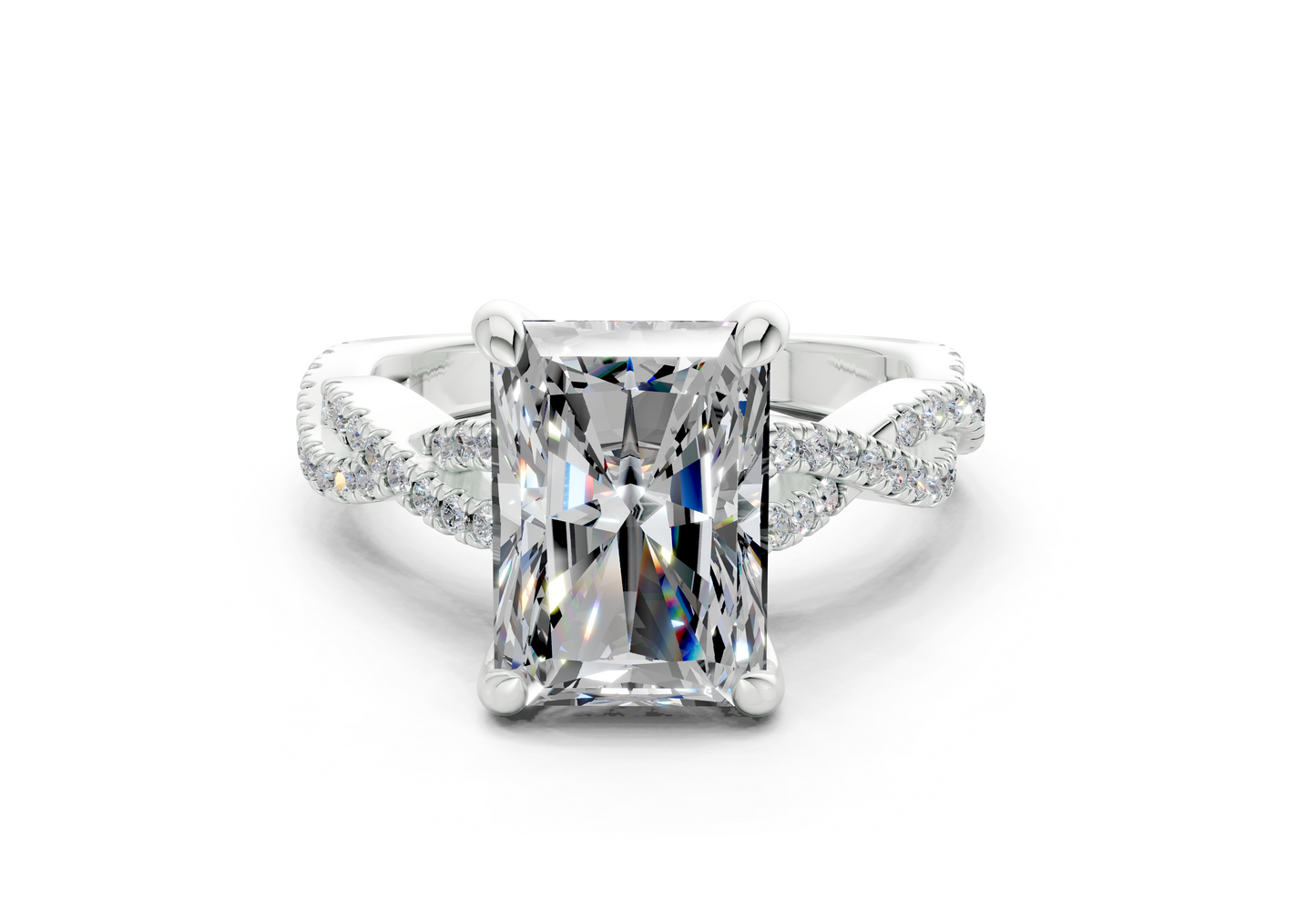 The Twist Engagement Ring