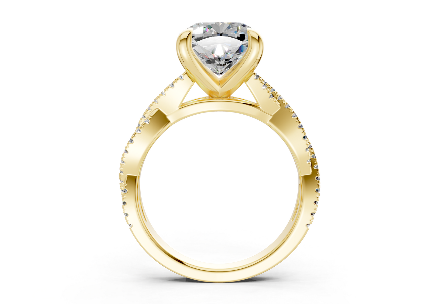 The Twist Engagement Ring