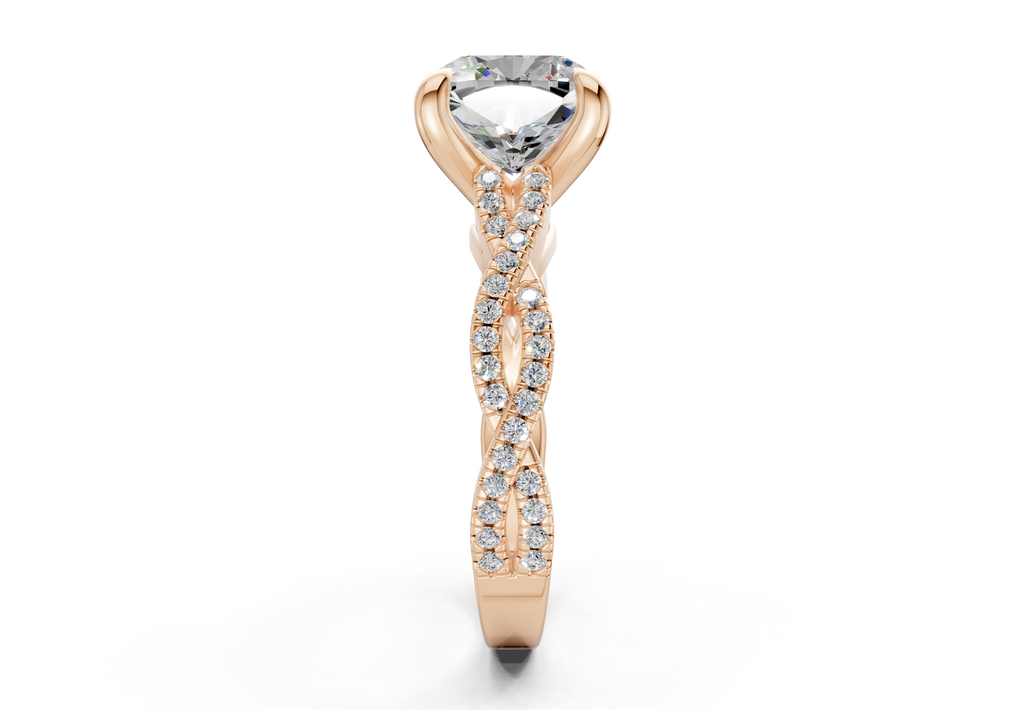 The Twist Engagement Ring