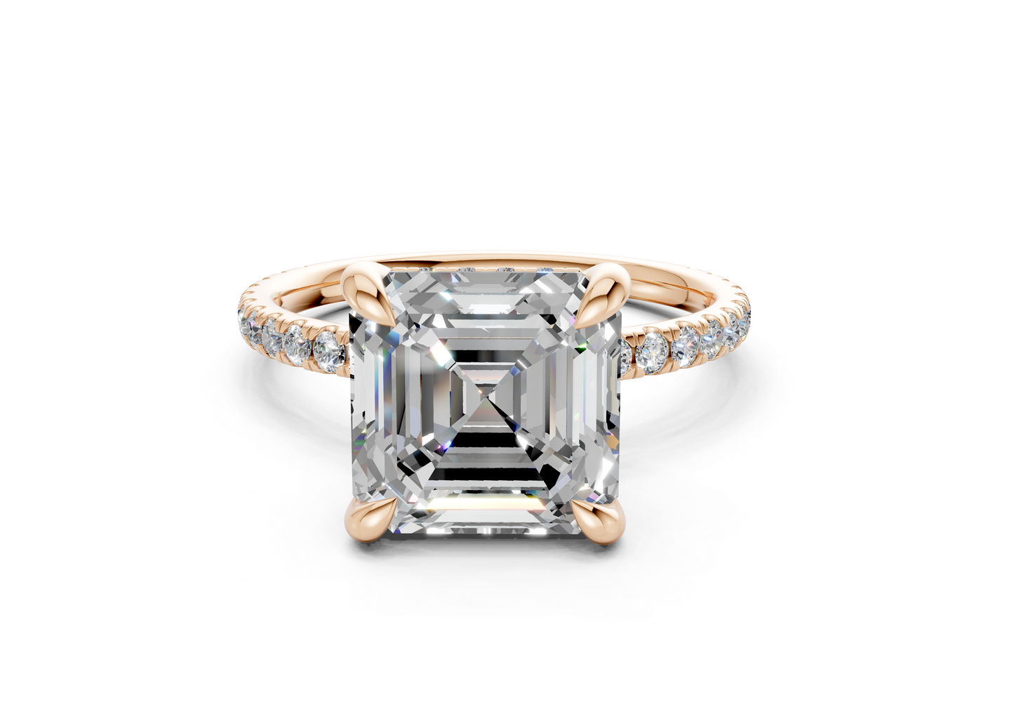 The Carrington Pavé Engagement Ring