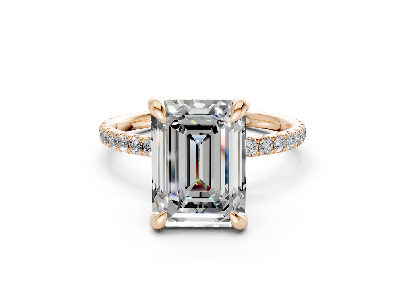 The Carrington Pavé Engagement Ring