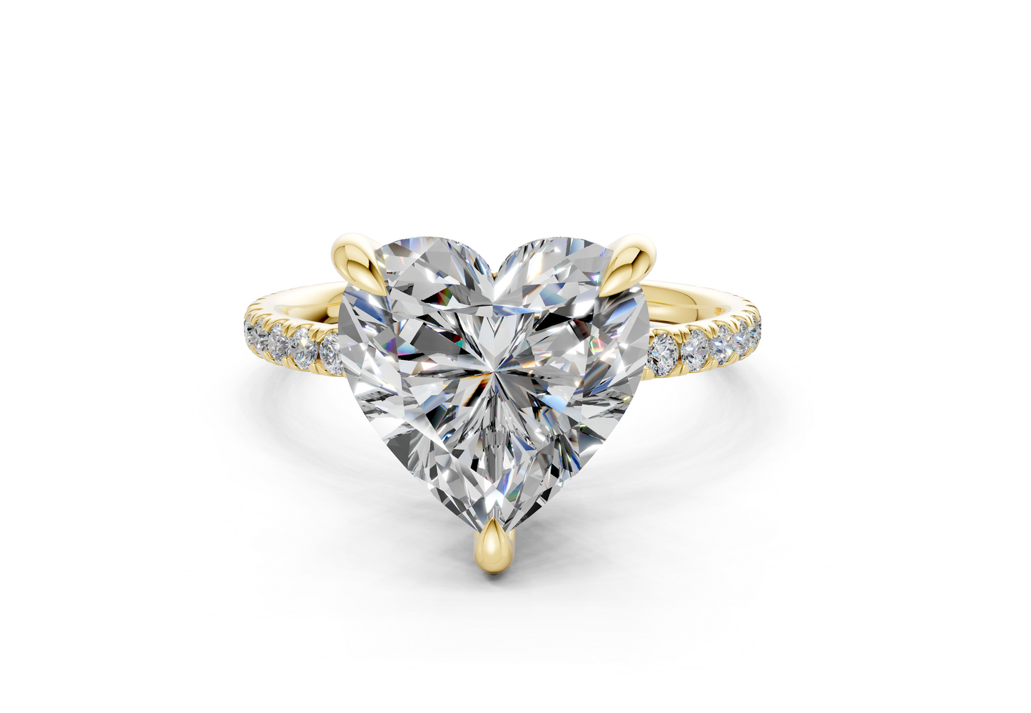 The Carrington Pavé Engagement Ring
