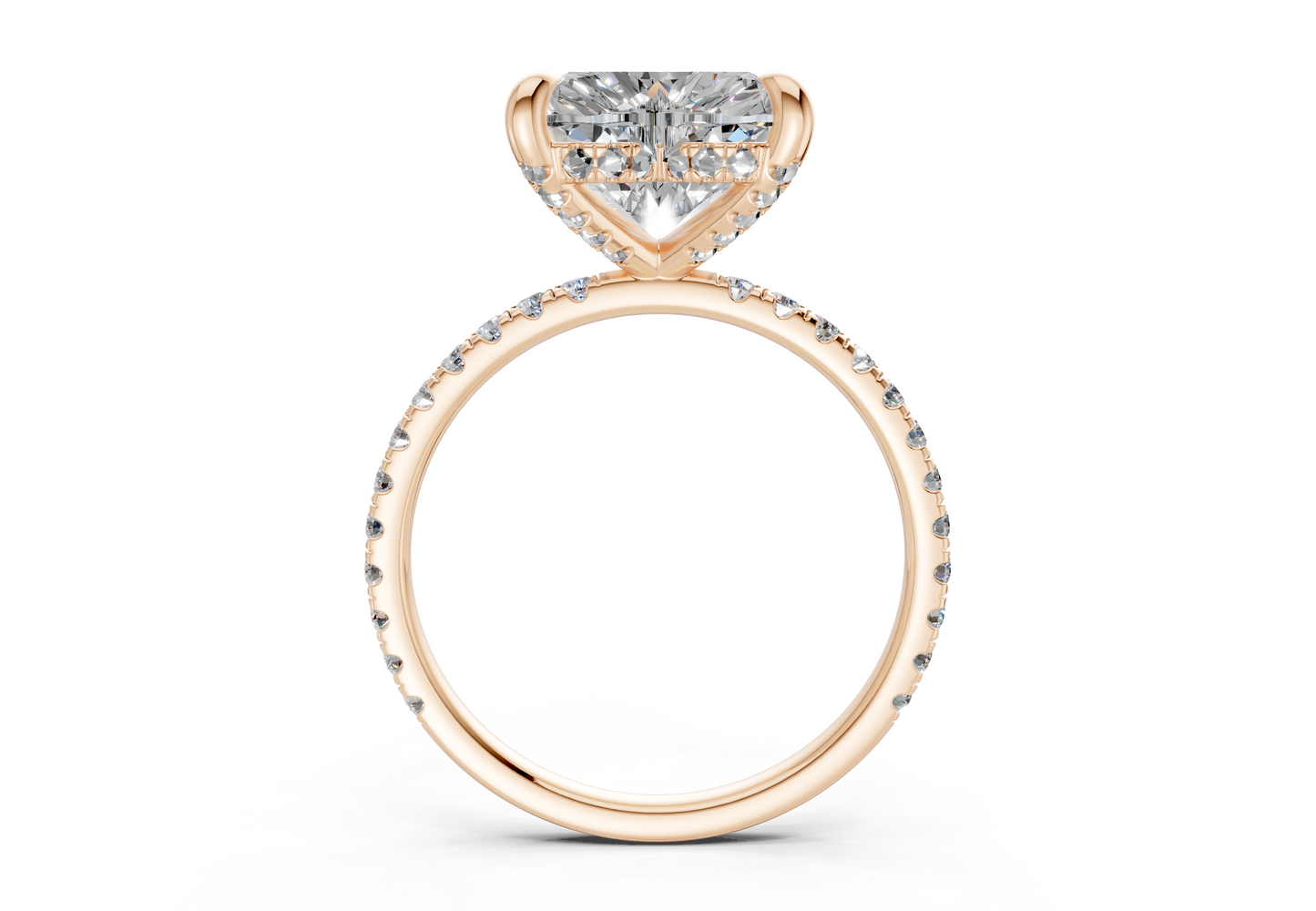 The Carrington Pavé Engagement Ring